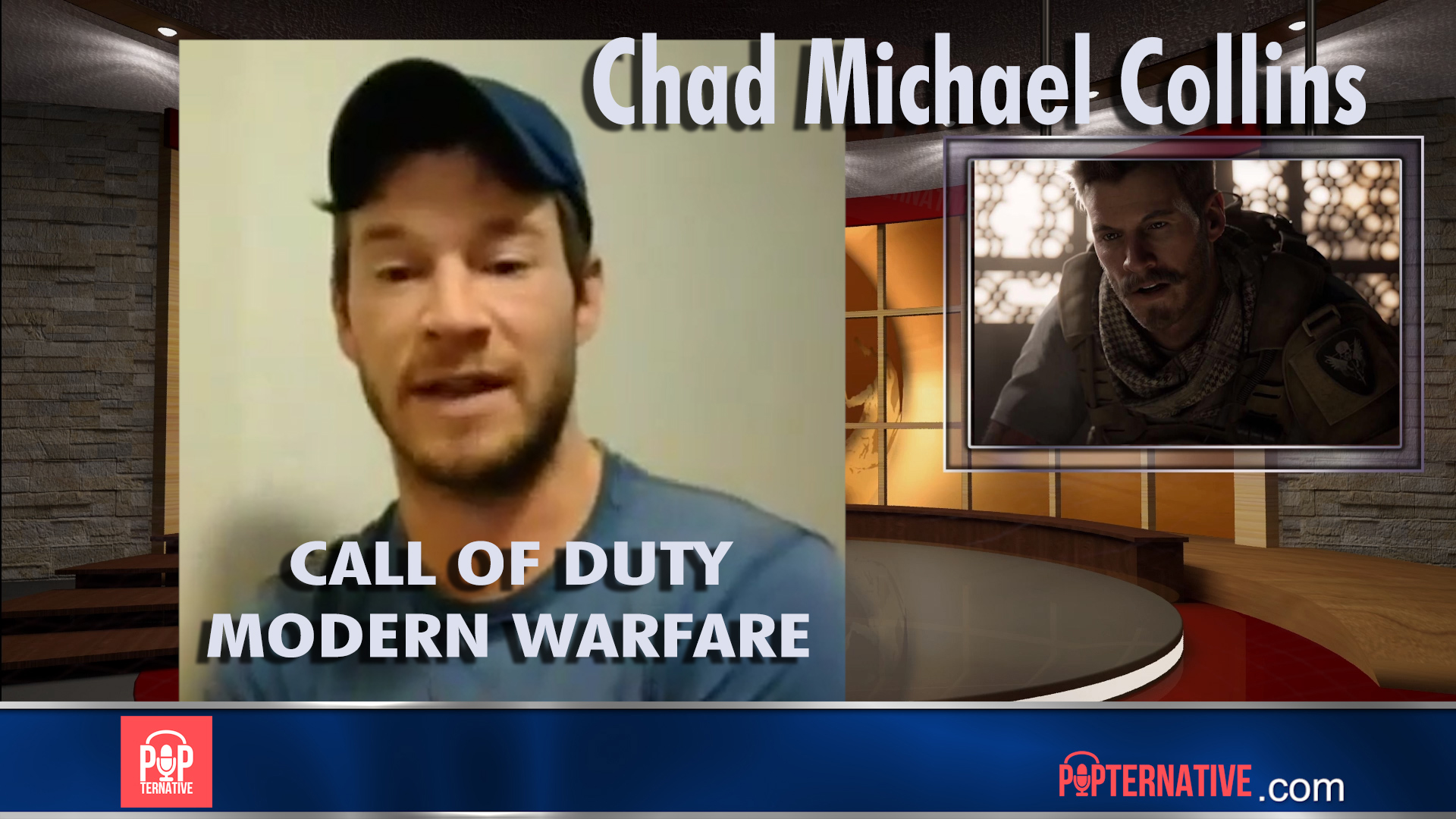Chad Michael Collins talks about playing Alex in Call of Duty: Modern Warfare and more.