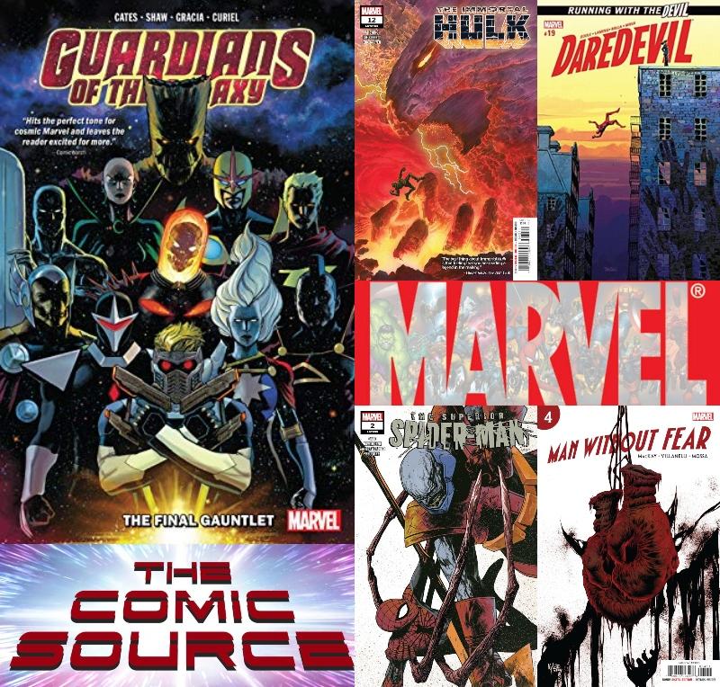 Guardians of the Galxy #1, Immortal Hulk #12, Man Without Fear #4, Superior Spider-Man #2 & Daredevil #19 | Marvel Monday
