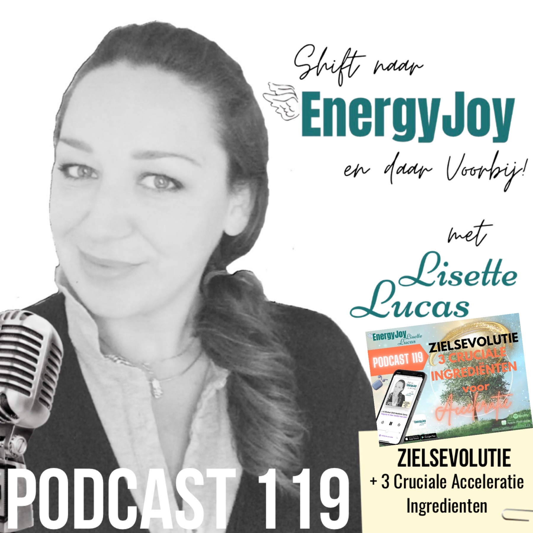 Lisette Lucas Podcast | Shift naar EnergyJoy & High Frequency Mastery