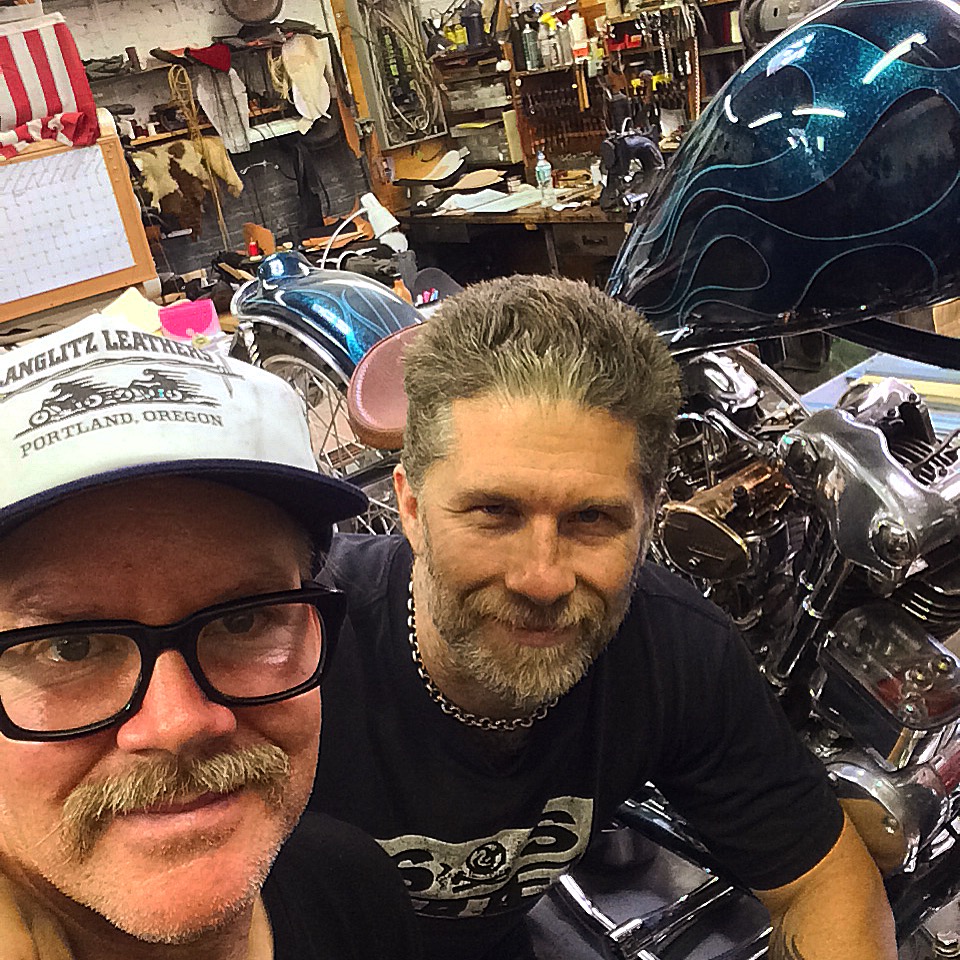 #274:Paul Cox/Choppers and Leathers in NYC "Handmade"