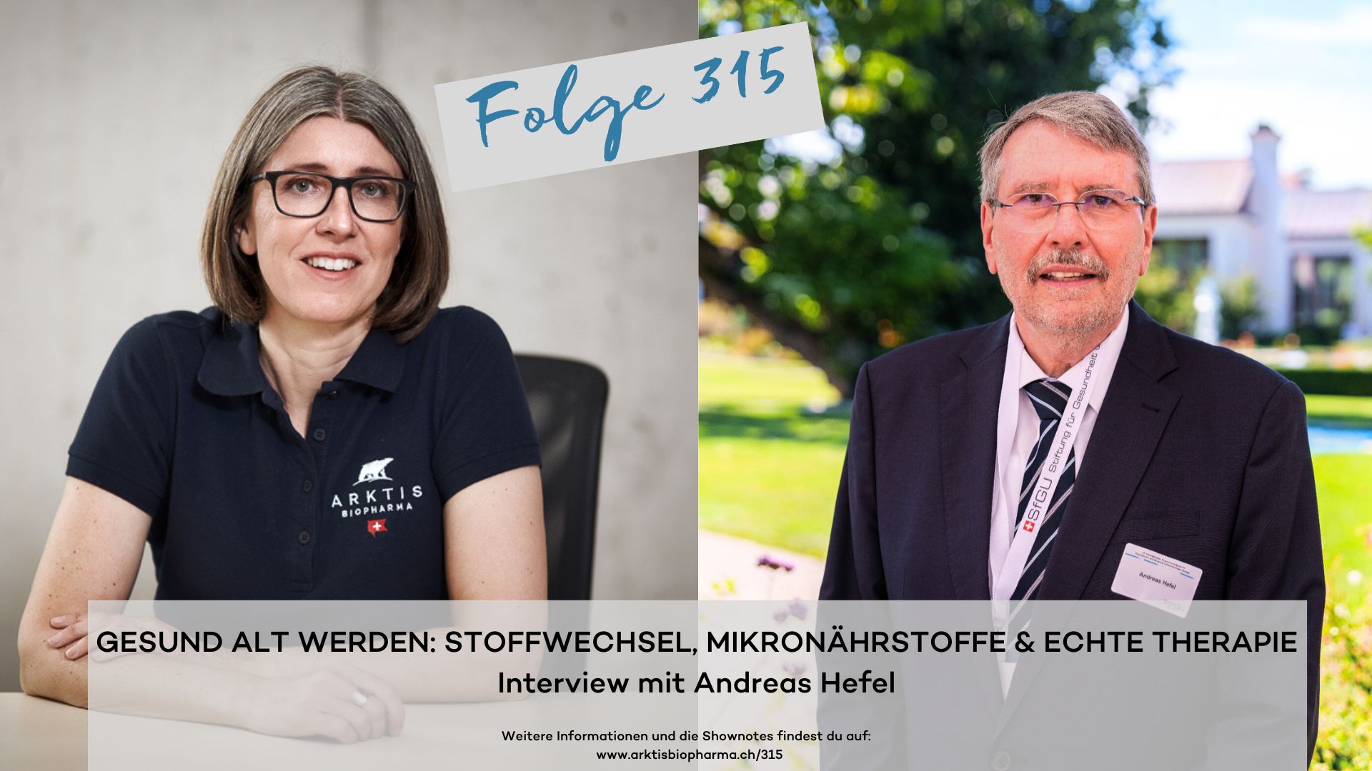 Gesund alt werden: Stoffwechsel, Mikronährstoffe & echte Therapie. Interview mit Andreas Hefel Gesund alt werden: Stoffwechsel, Mikronährstoffe & echte Therapie. Interview mit Andreas Hefel