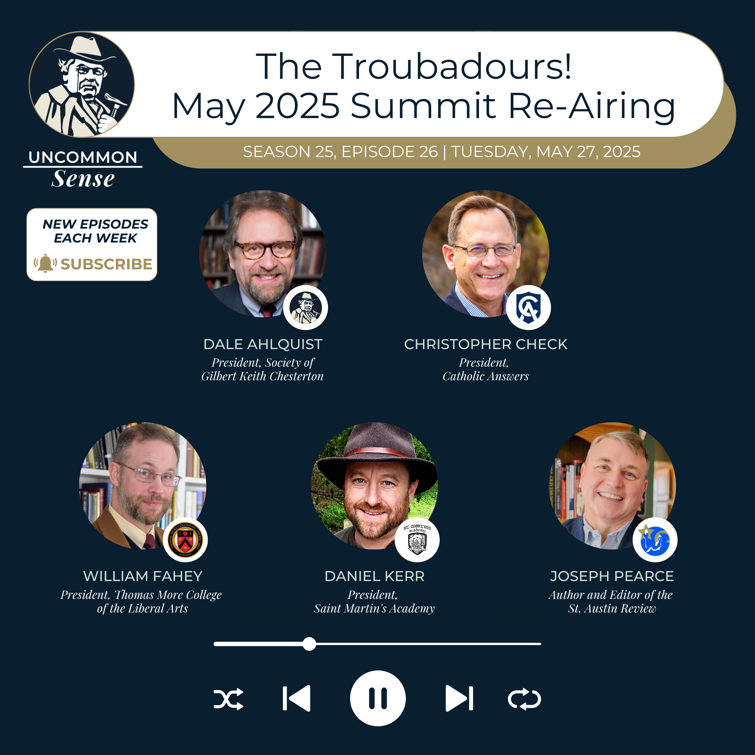 Special Episode! The Troubadours May 2025 Summit: Habemus Papam!