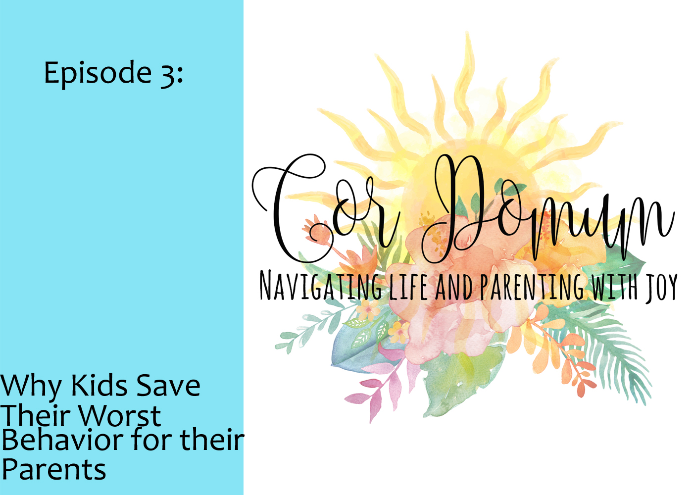 Episode 3: Why Kids Save Their Worst Behavior for Their Parents