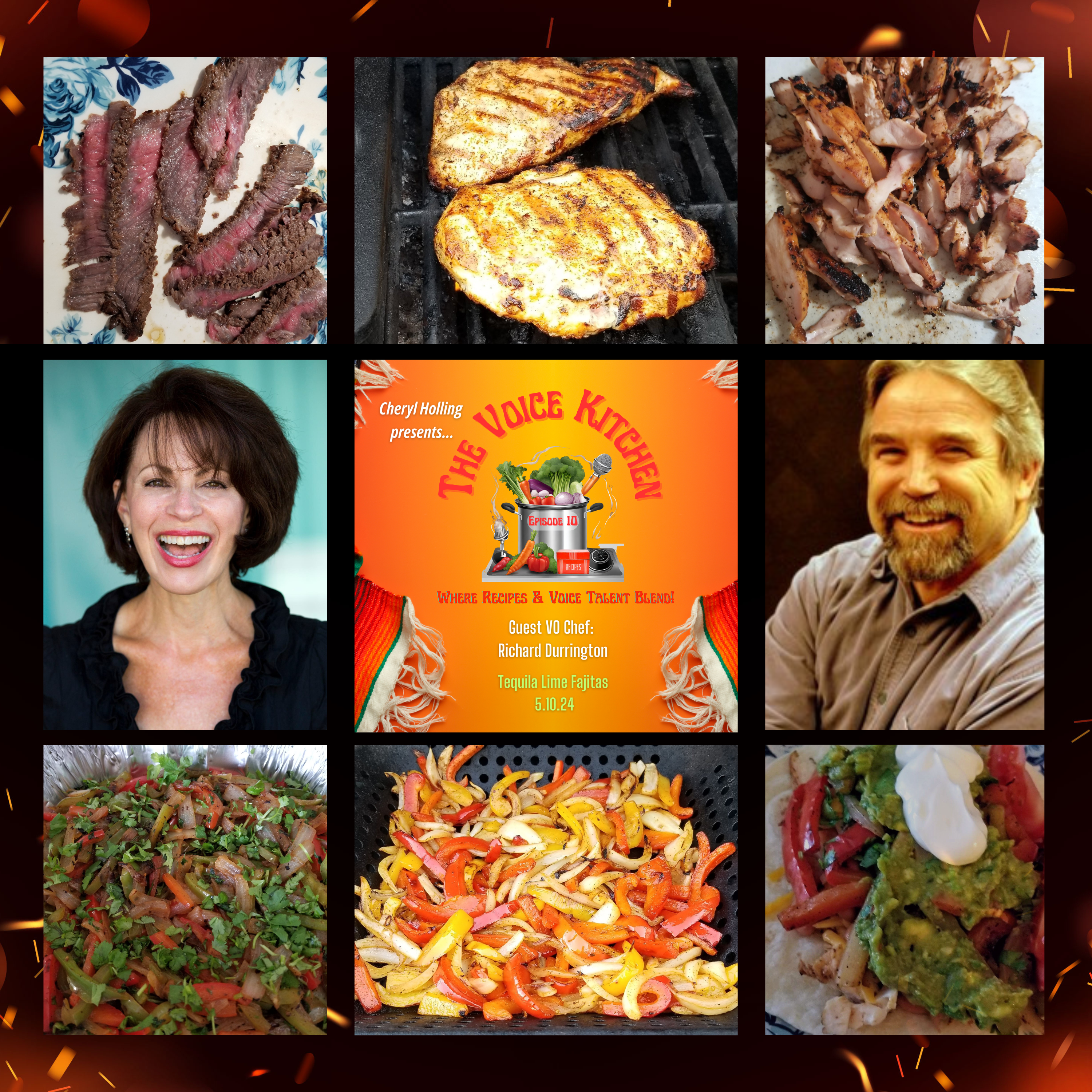 The Voice Kitchen: where recipes & voice talent blend!