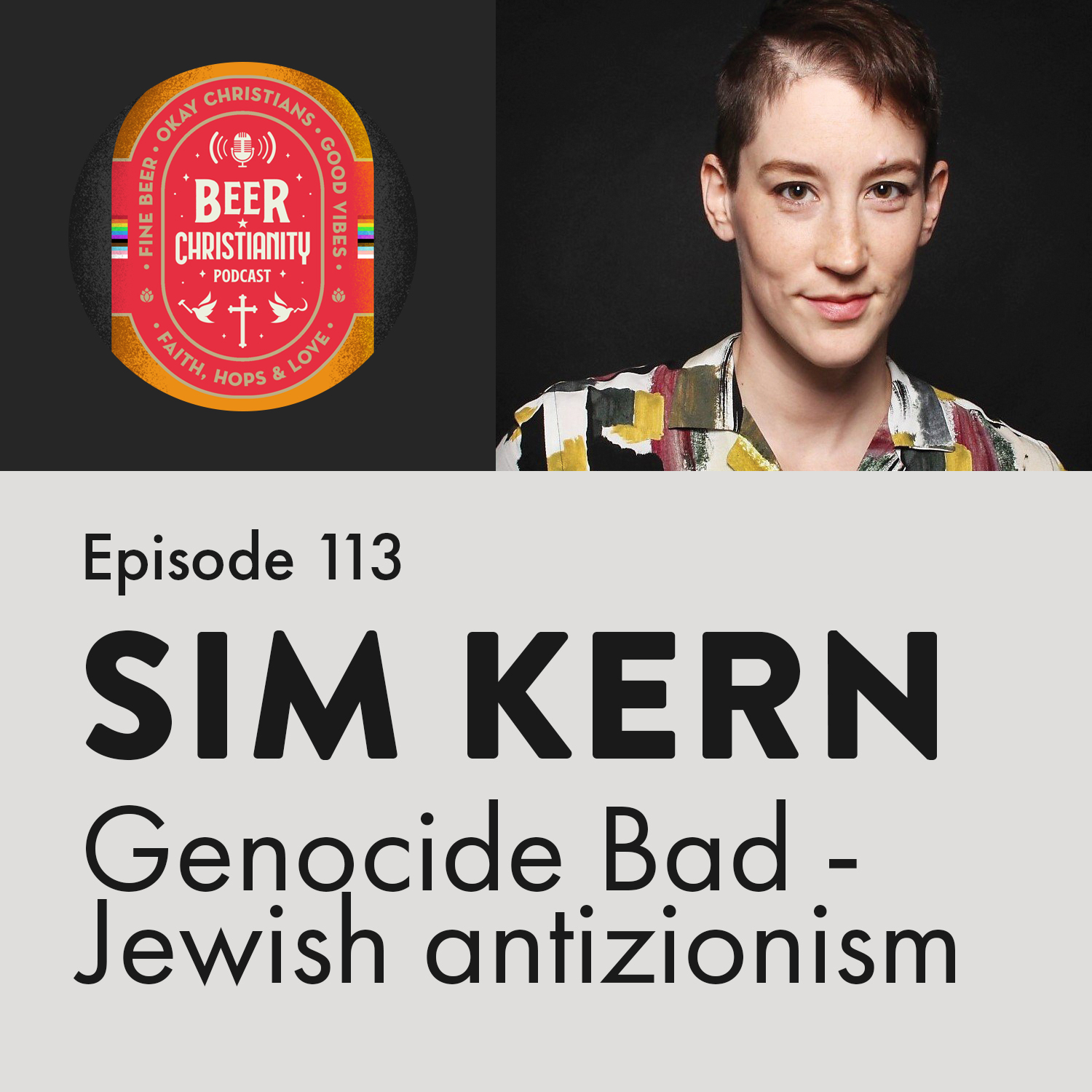 Episode 113: Sim Kern, author of Genocide Bad - Jewishness and antizionism