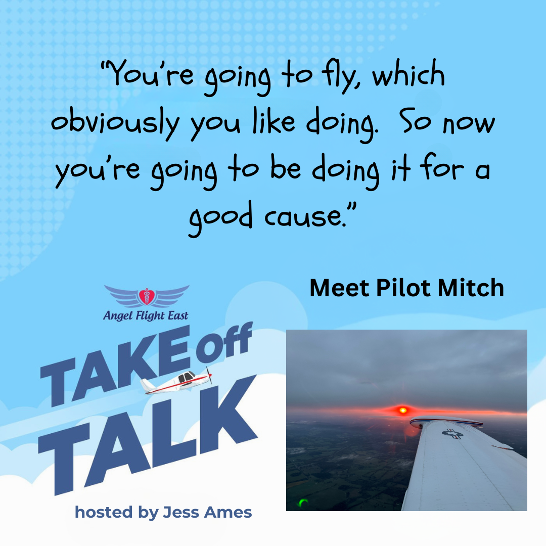 Take Off Talk with Angel Flight East