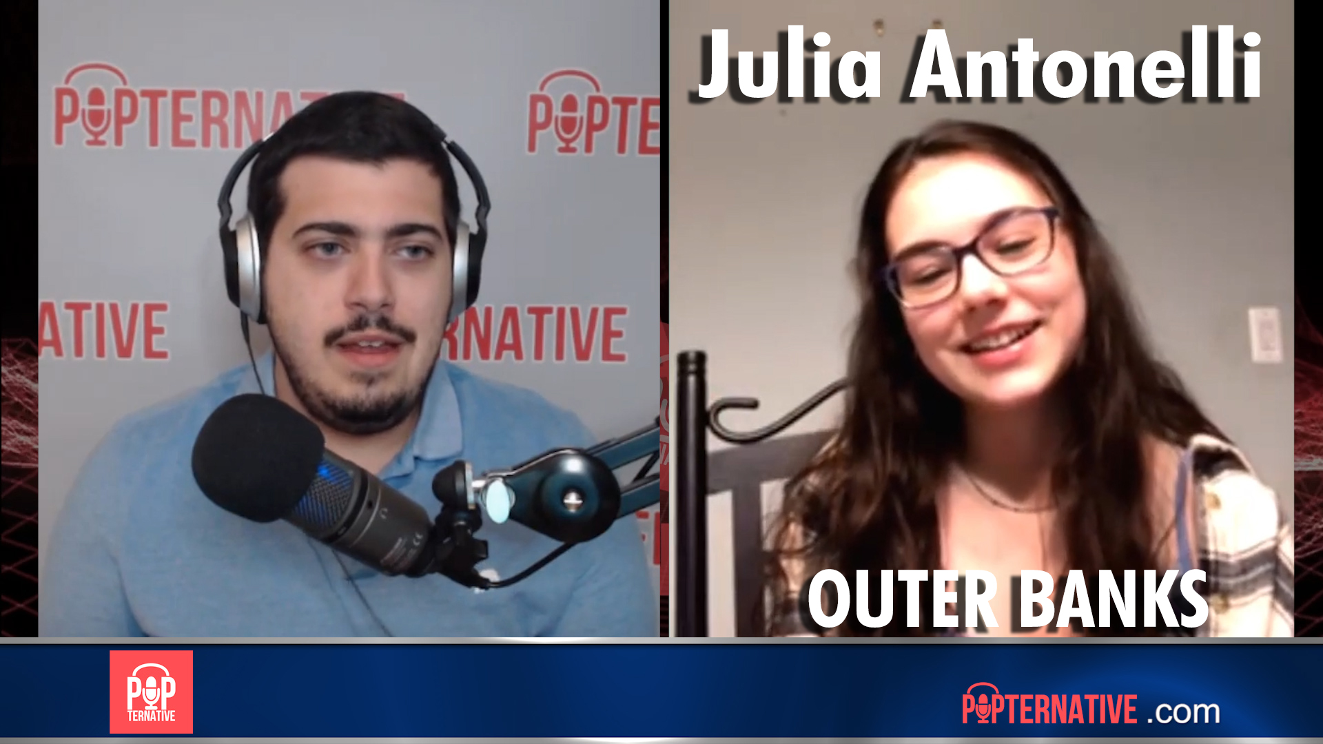 Julia Antonelli talks about playing Wheezie Cameron in Outer Banks and much  more!