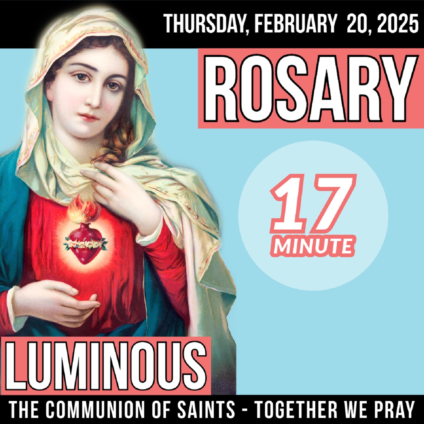 LISTEN - ROSARY THURSDAY - Theme: PRAYERFUL HEARTS