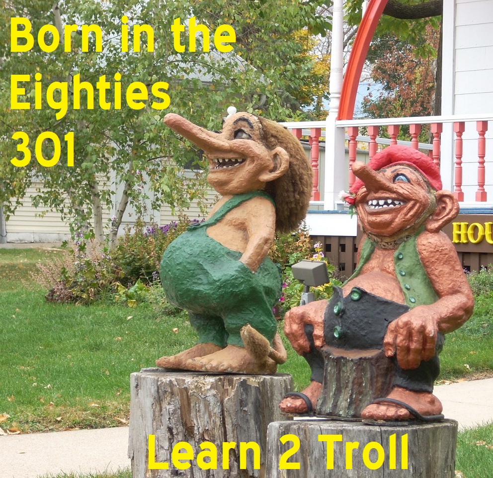 Born in the Eighties 301: Learn 2 Troll