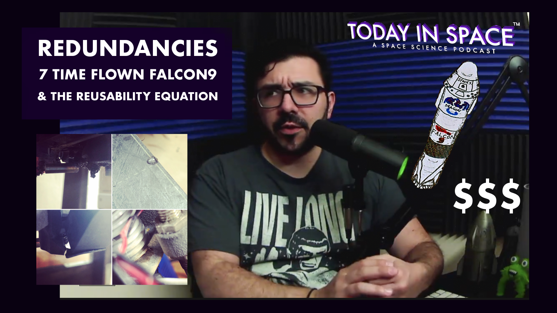 Redundancies, 7-time Flown Falcon 9, & the Reusability Equation | Today In Space #224