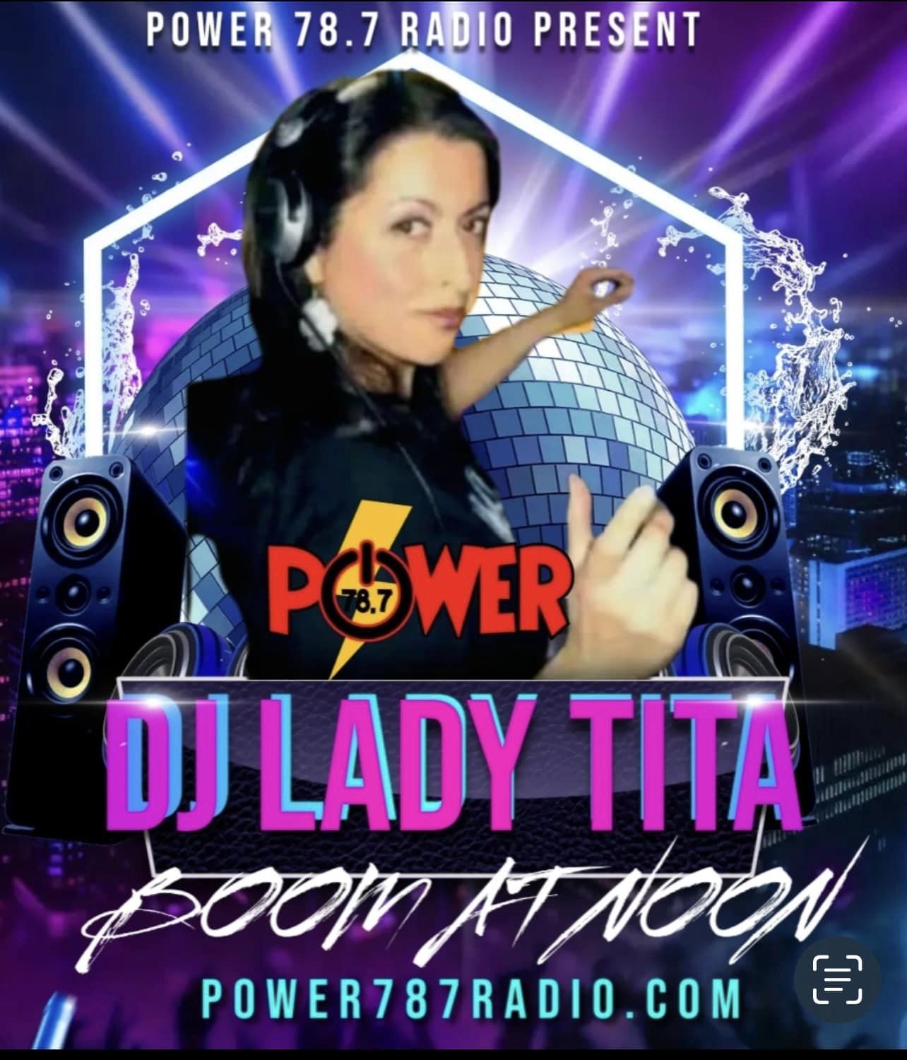Boom at Noon - DJ Lady Tita on Power 78.7 Radio