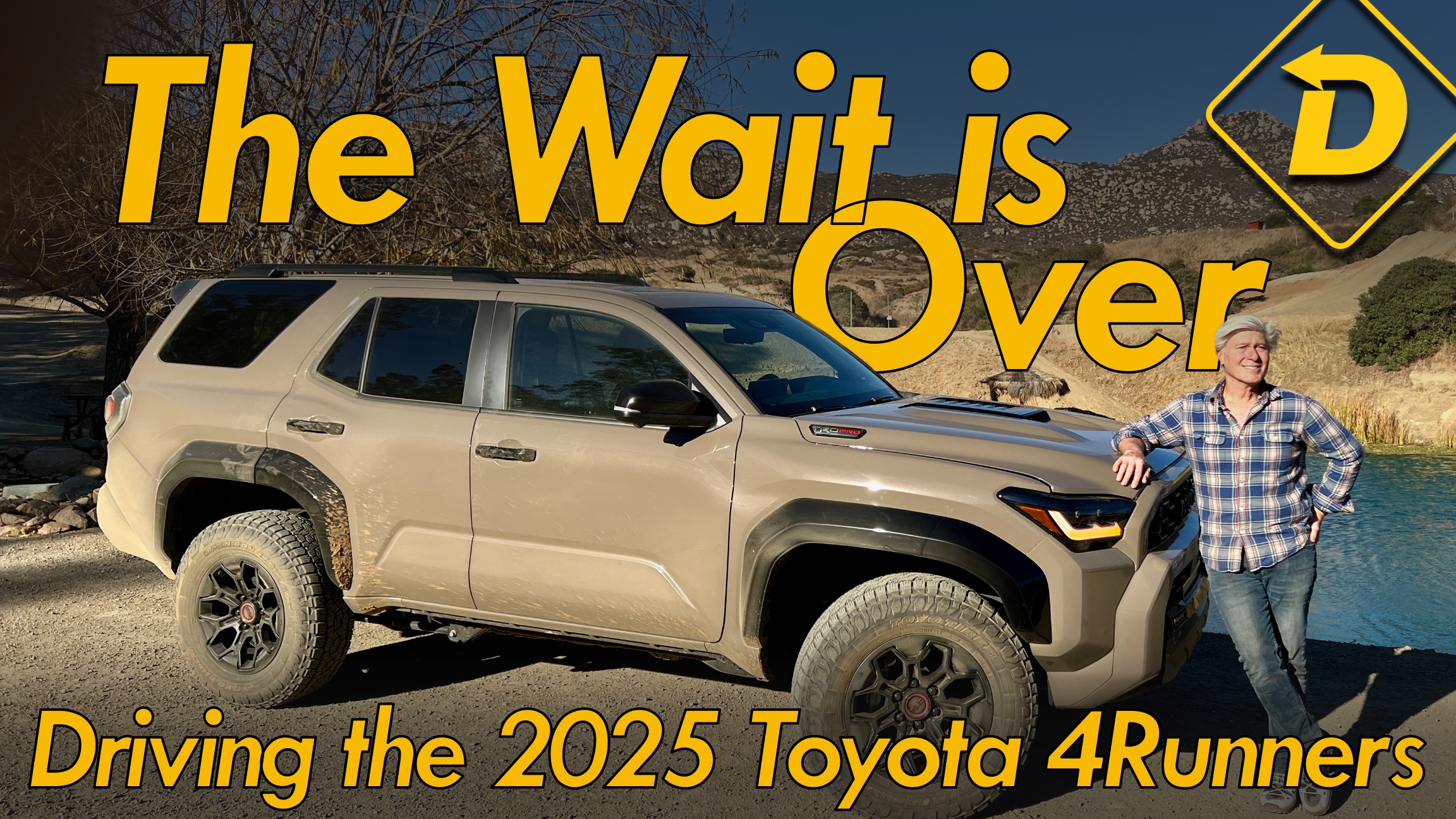 Driven! The new 2025 Toyota 4Runner TRD Sport and Trailhunter