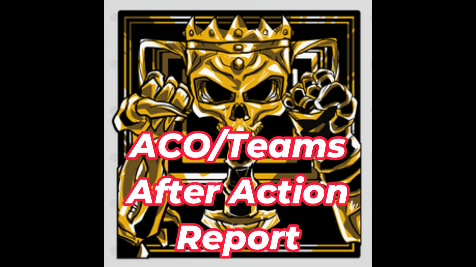 TFG Radio Episode 278 | ACO/Teams After Action Report