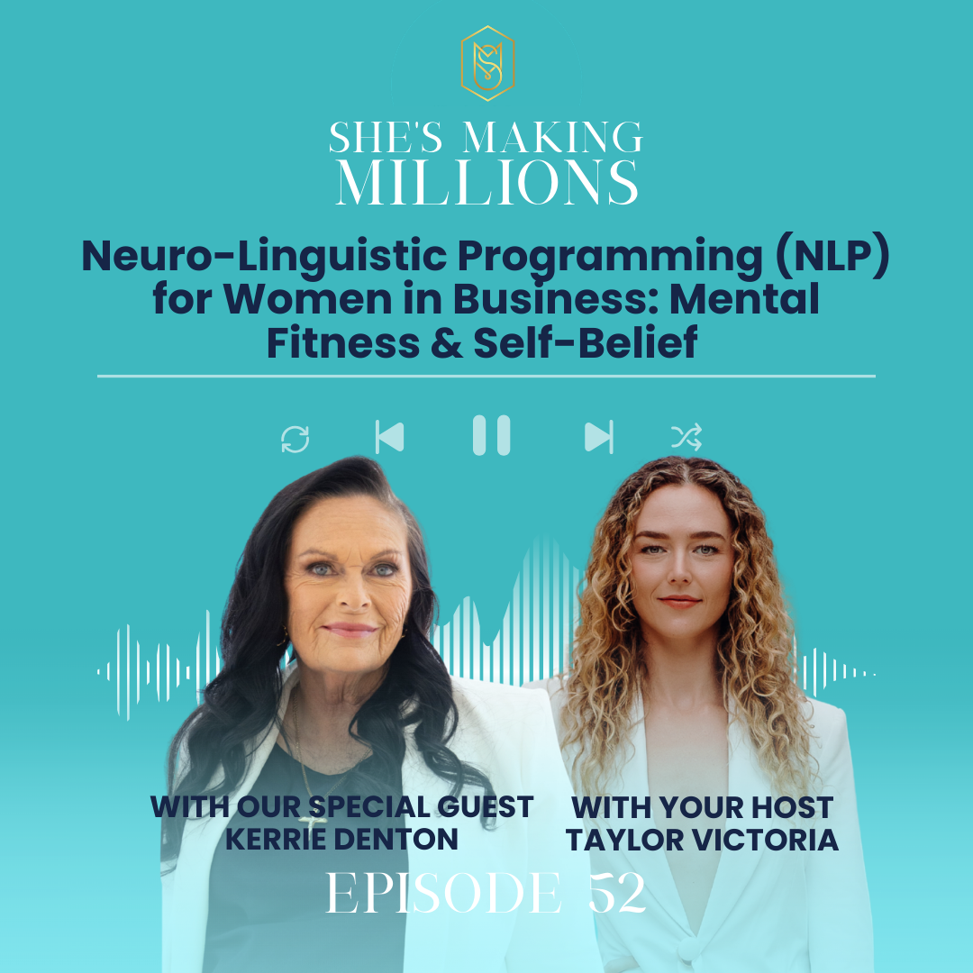 Episode 52: NLP for Women in Business: Mental Fitness & Self-Belief with Kerrie Denton episode artwork