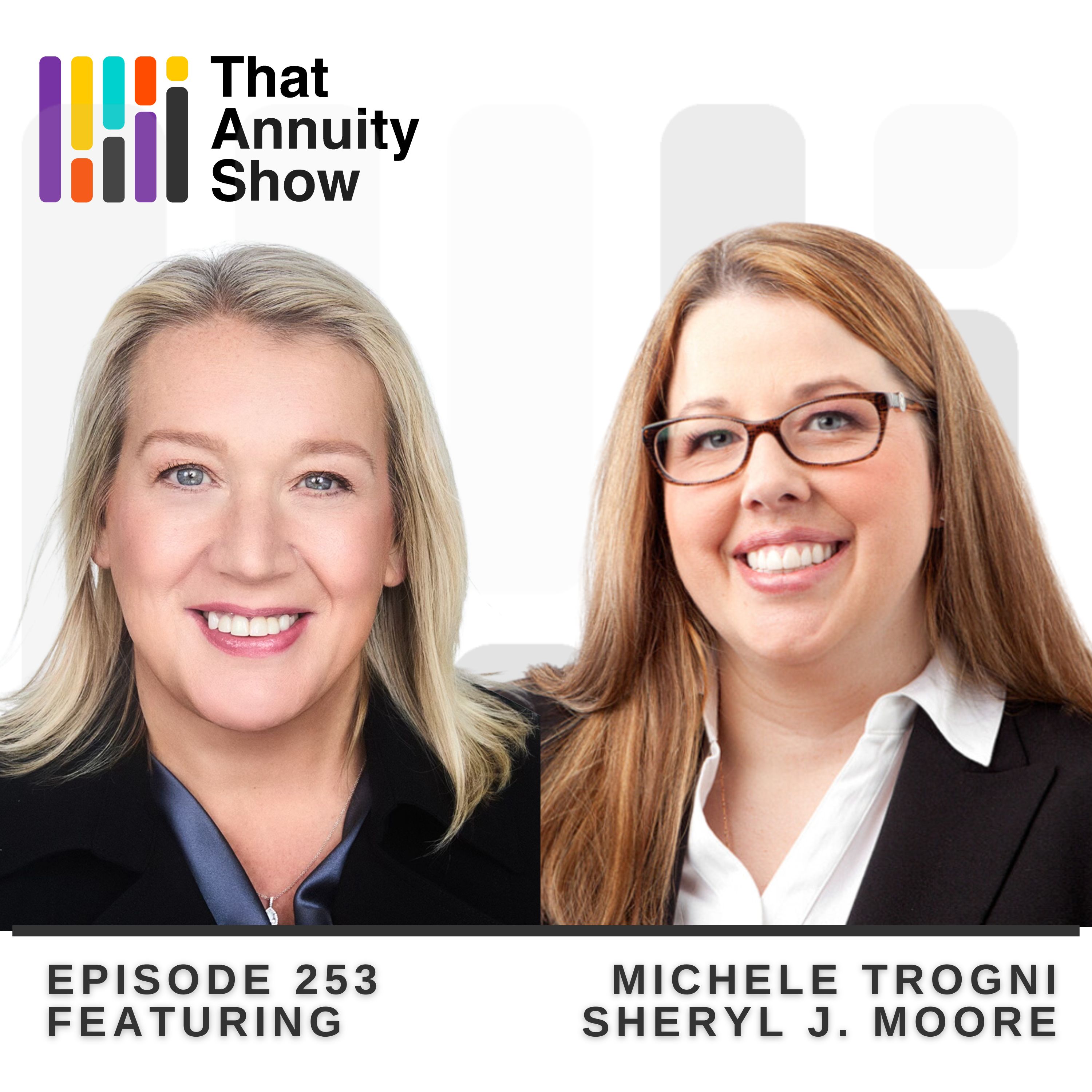 253 - Sheryl Moore with Michele Trogni on Transforming Retirement