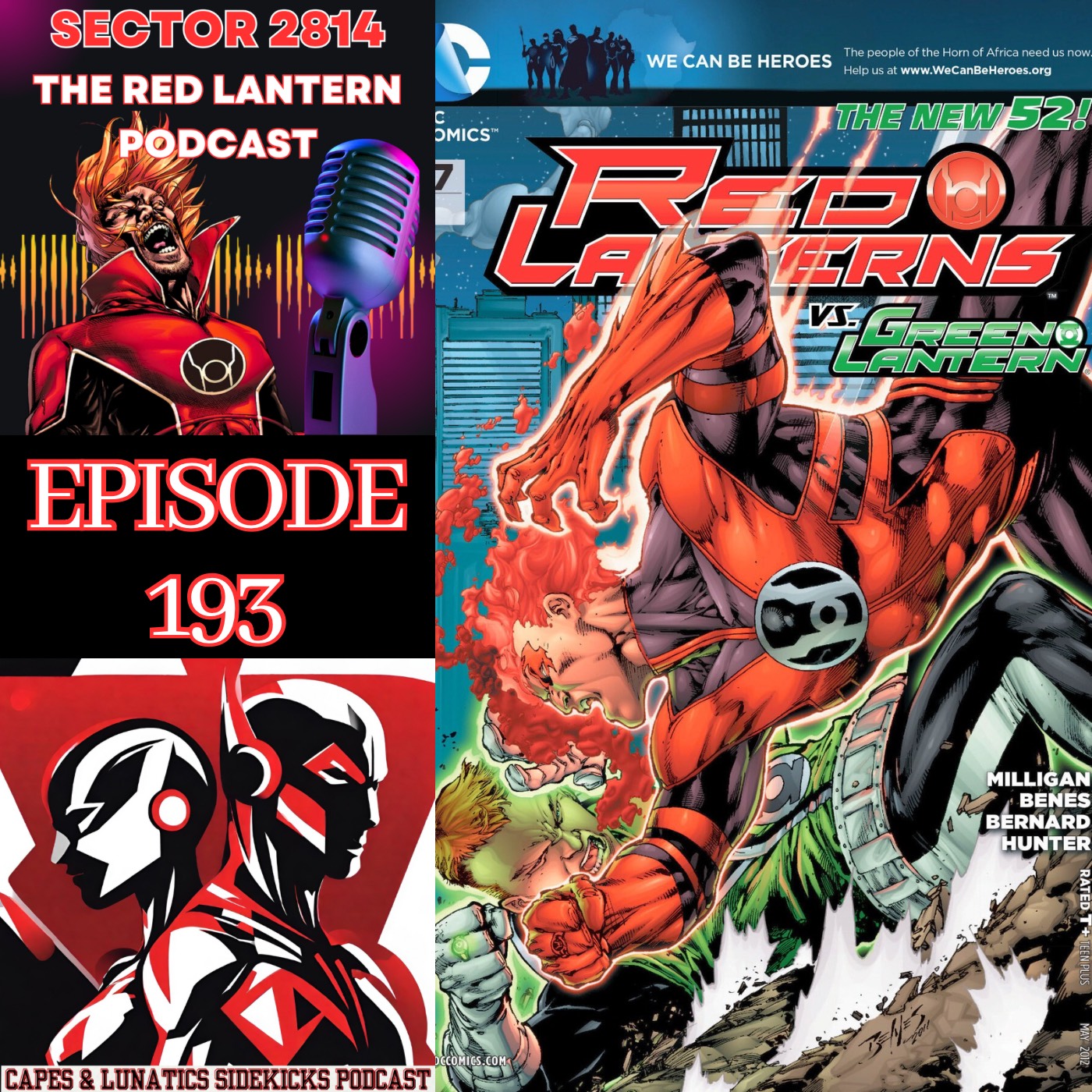 Capes & Lunatics Sidekicks Podcast