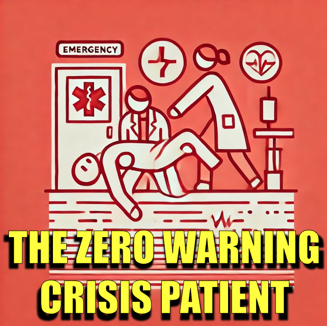 The Zero Warning Crisis Patient