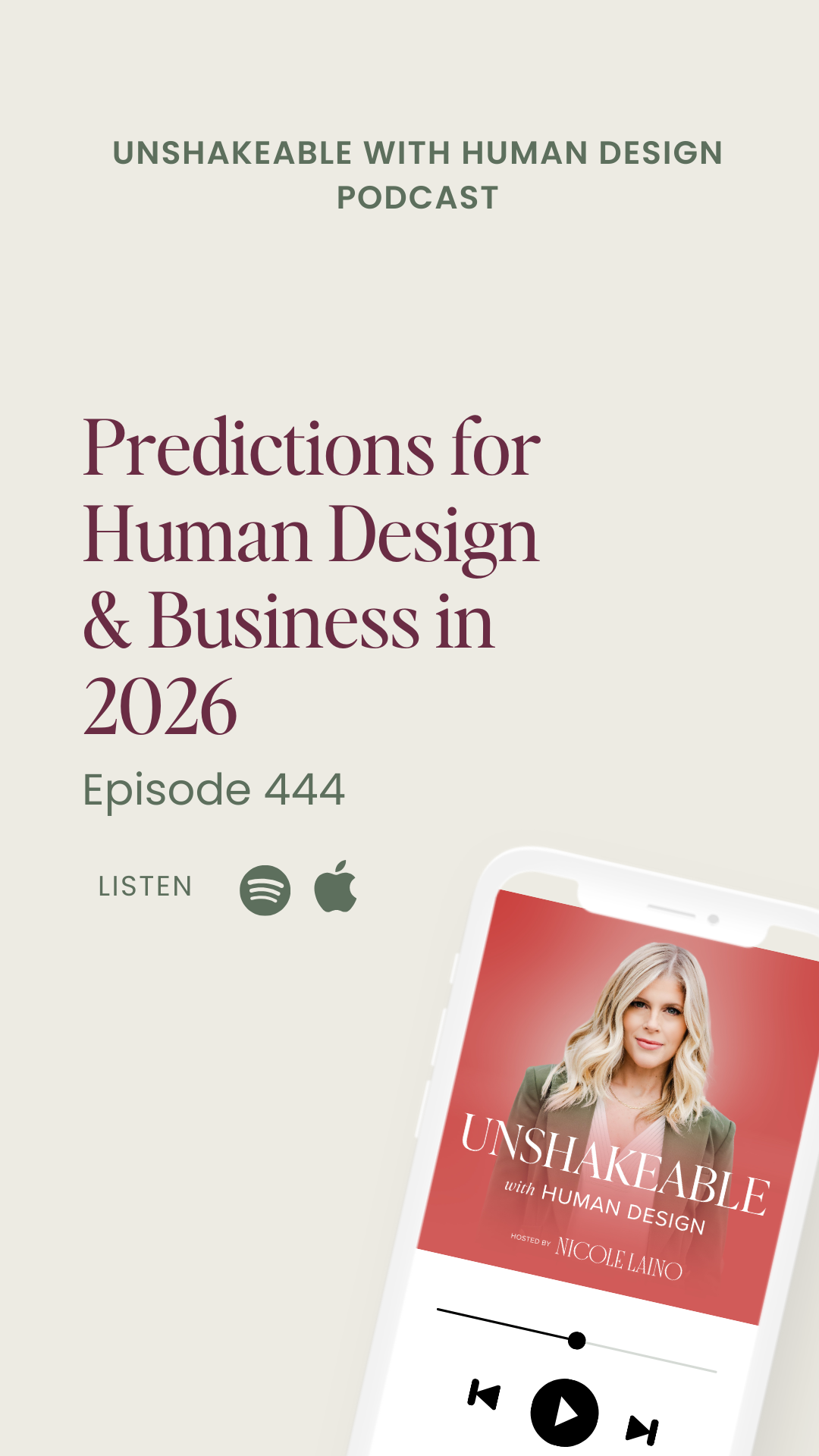 444: Predictions for Human Design & Business in 2026