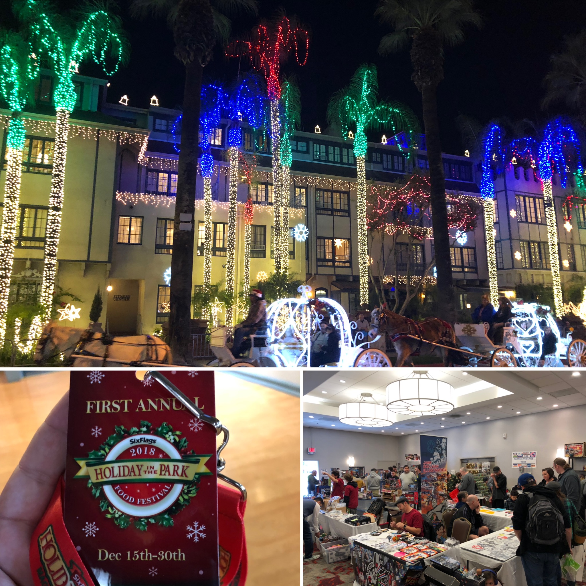 Episode 362 - SoCal Joe Show, Riverside Festival of Lights, & Six Flags Magic Mountain Holiday Food Festival 2018