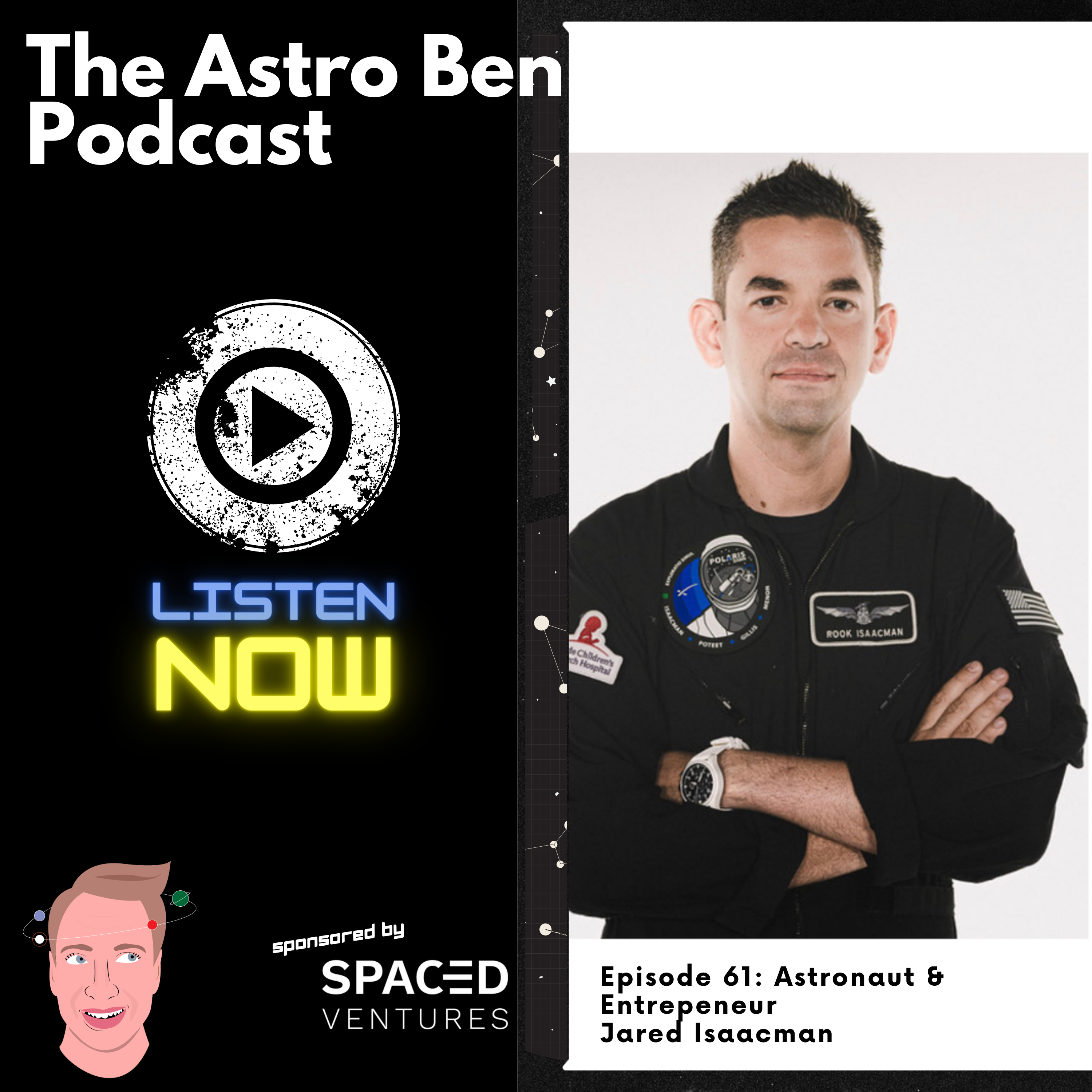 Jared Isaacman:  CEO of Shift4 Payments, entrepreneur, pilot, philanthropist, and commercial astronaut (commander of inspiration 4 mission and the upcoming Polaris Dawn missions).