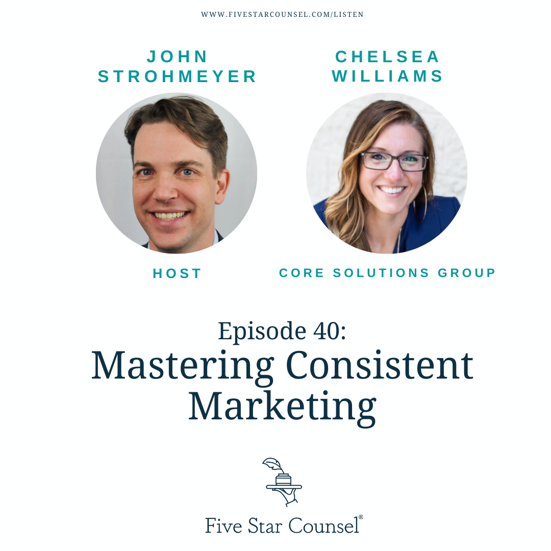 40. Mastering Consistent Marketing w/ Chelsea Williams