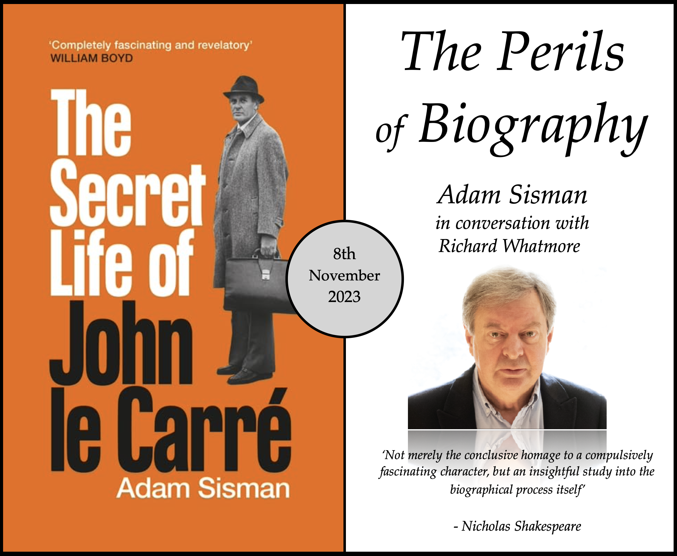 Adam Sisman - ”The Perils of Biography”