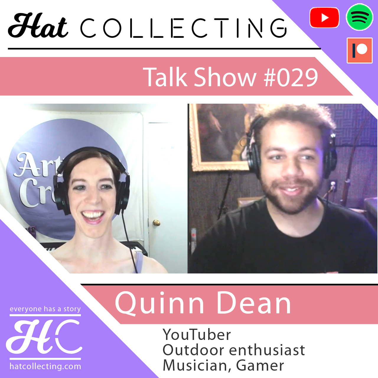 #029 Quinn Dean (Philosophy YouTuber, Outdoor Enthusiast, Musician, Gamer)