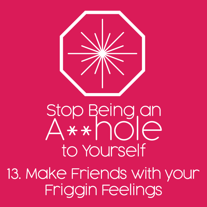 13. Make Friends with your Friggin' Feelings 13. Make Friends with your Friggin' Feelings