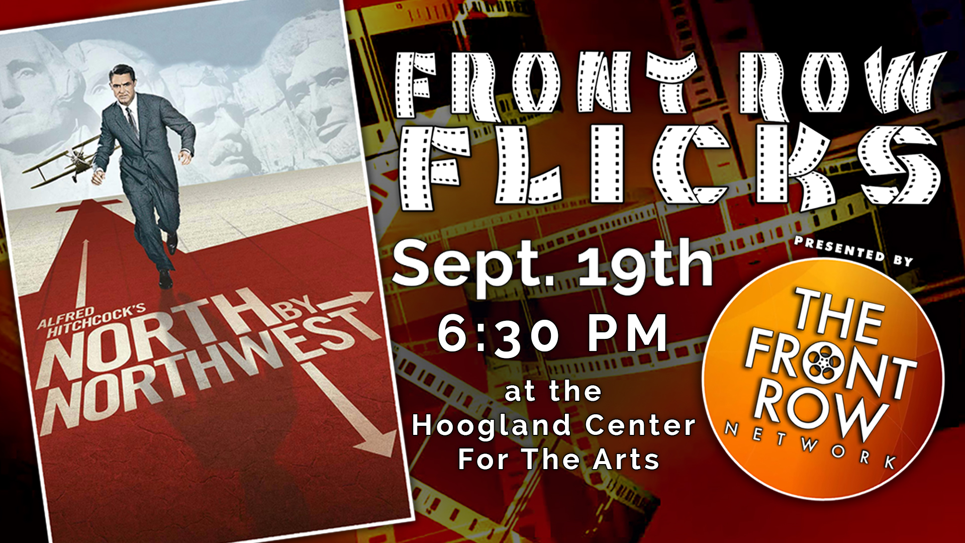 FRONT ROW FLICKS - North By Northwest [LIVE]