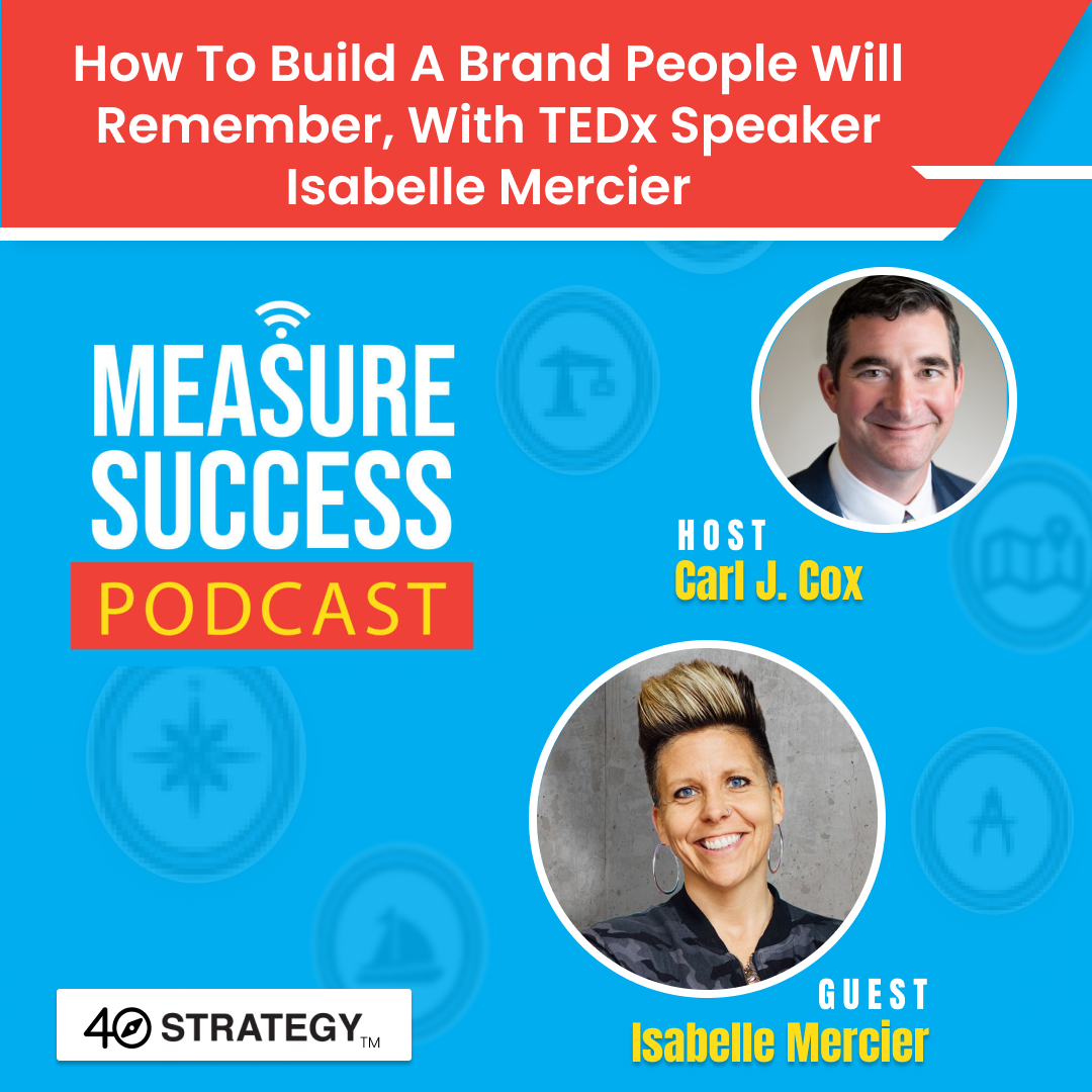 cover of episode How to build a brand people will remember, with TEDx speaker Isabelle Mercier