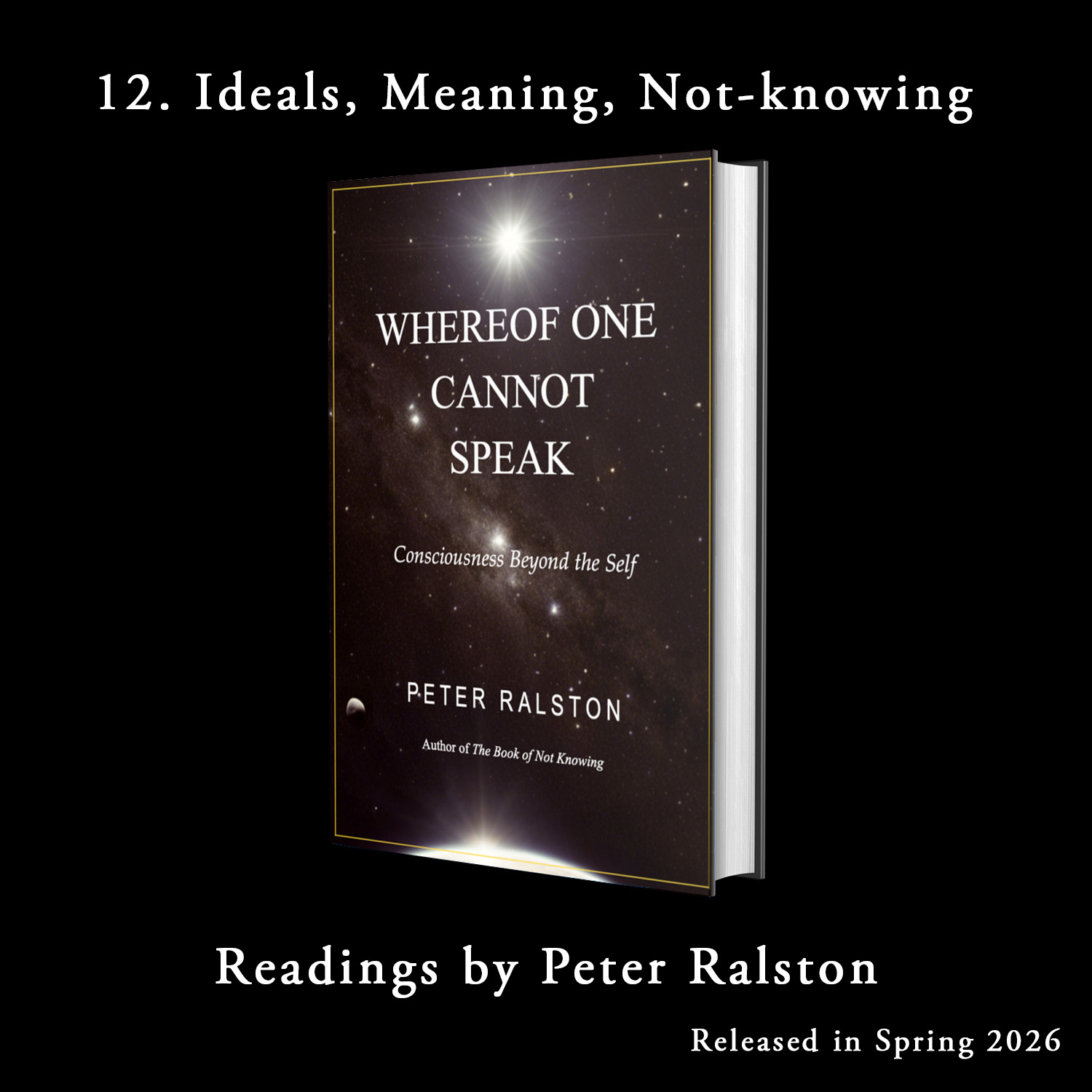12. Ideals, Meaning, Not-knowing - Whereof One Cannot Speak - Readings By Peter Ralston