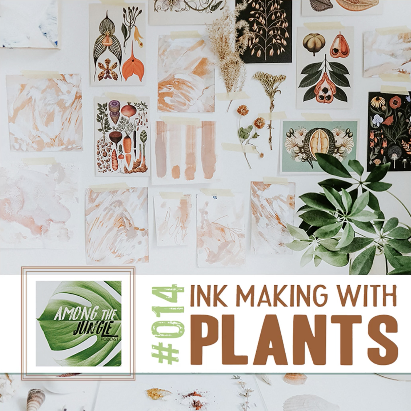 Making Natural Watercolor Ink with Plants, Foraged Materials & Kitchen Scraps with Tanya Val