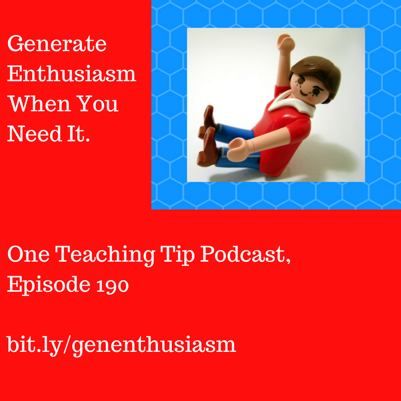 One Teaching Tip