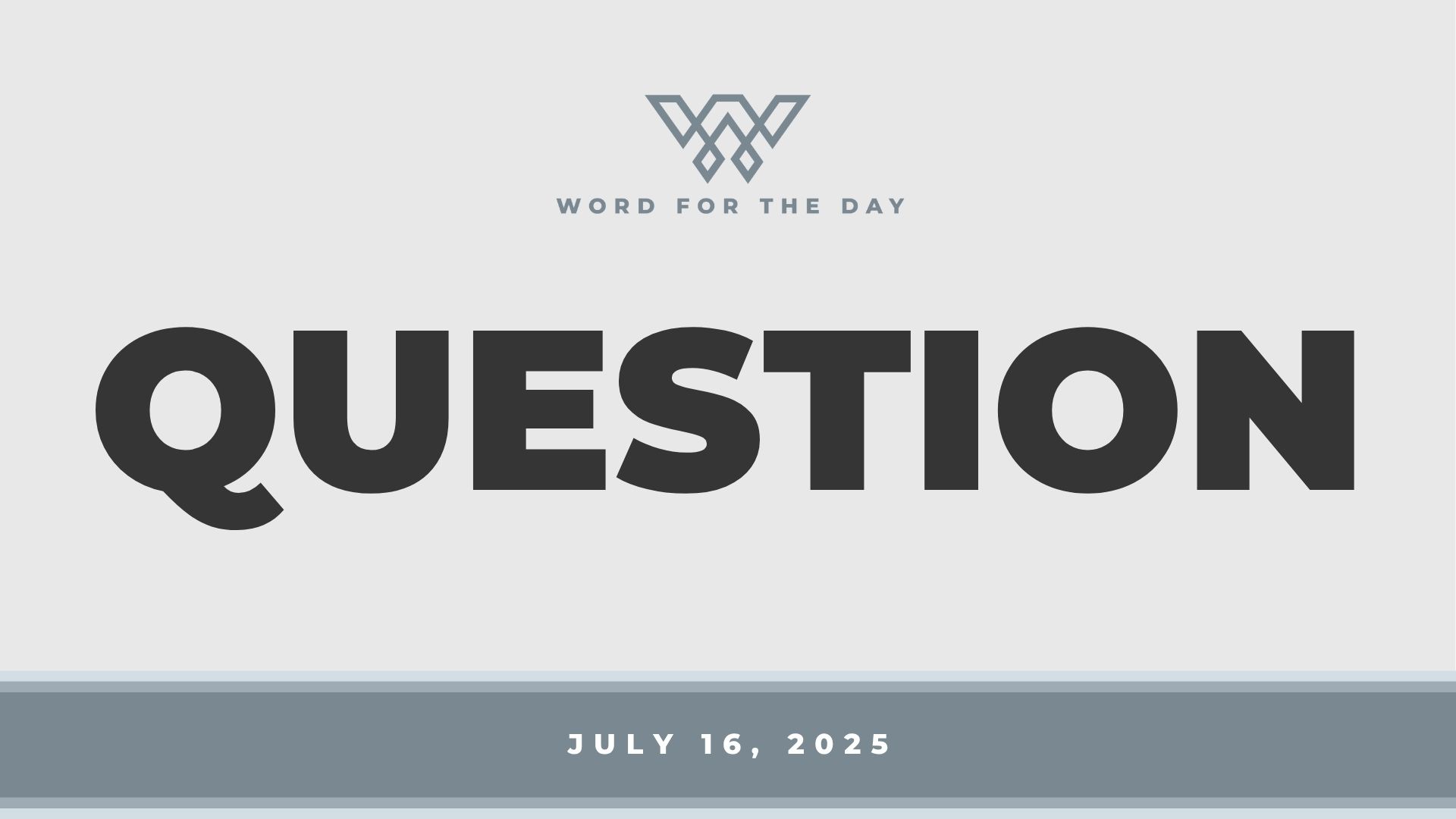 Question