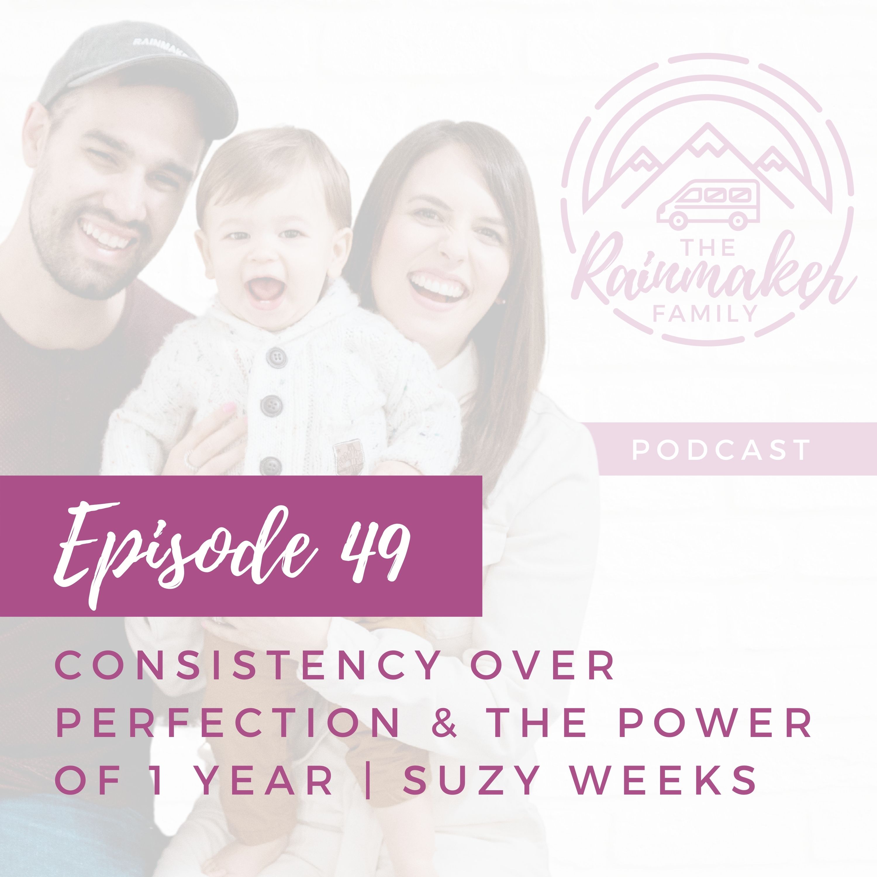 49. Consistency Over Perfection & The Power of 1 Year | Suzy Weeks