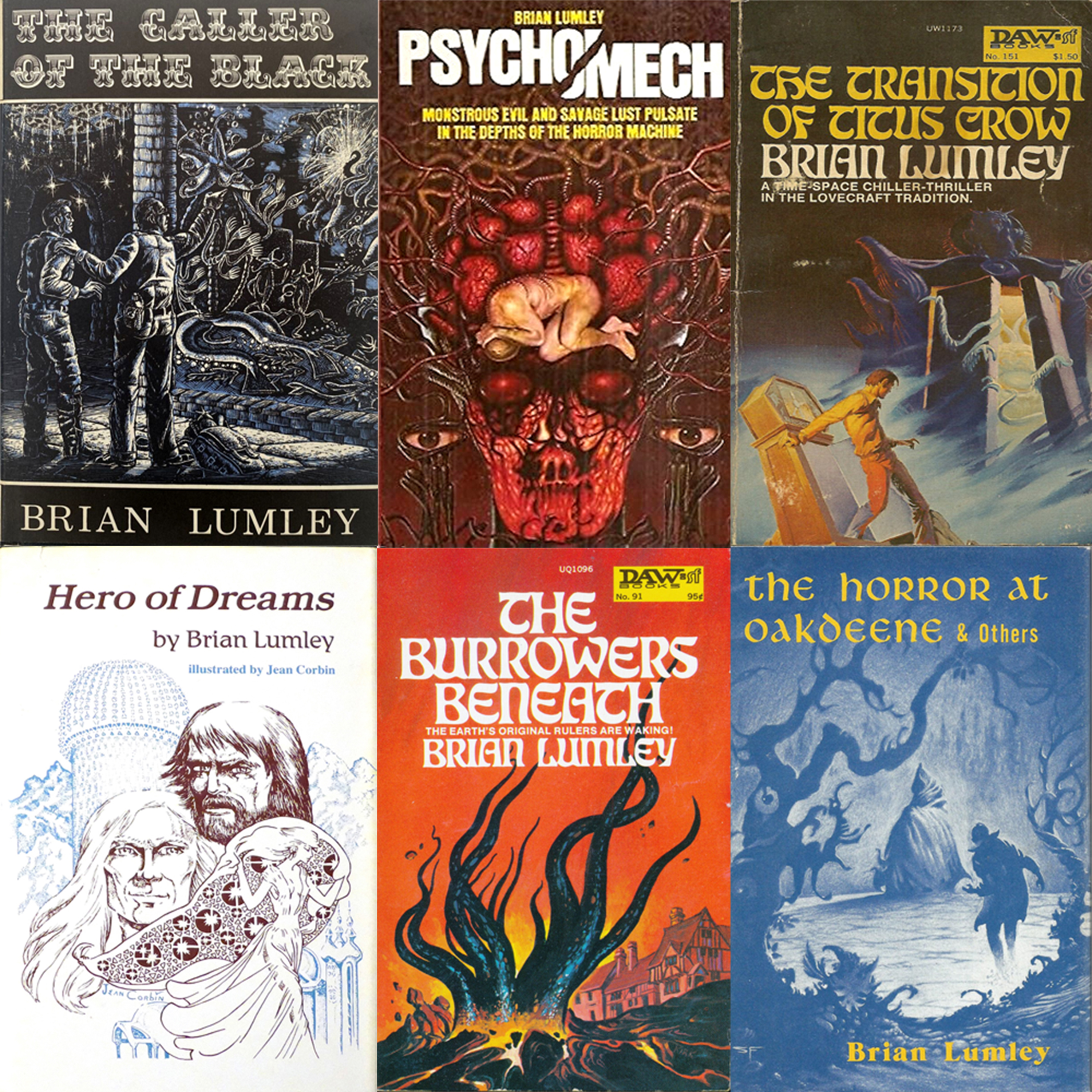 cover of episode HYPNOGORIA 254 - Calling Up the Black: A Tribute to Brian Lumley Part I