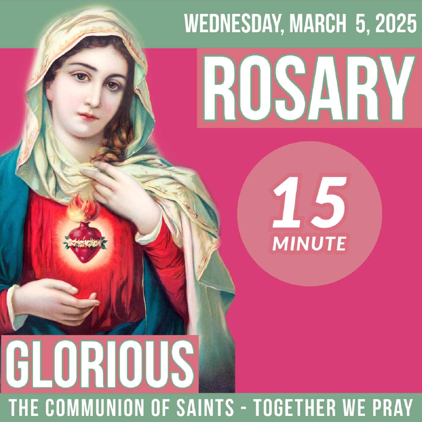 LISTEN - ROSARY WEDNESDAY - Theme: FOUNTAIN OF GRACE