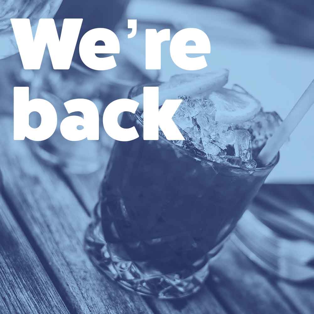 We're back