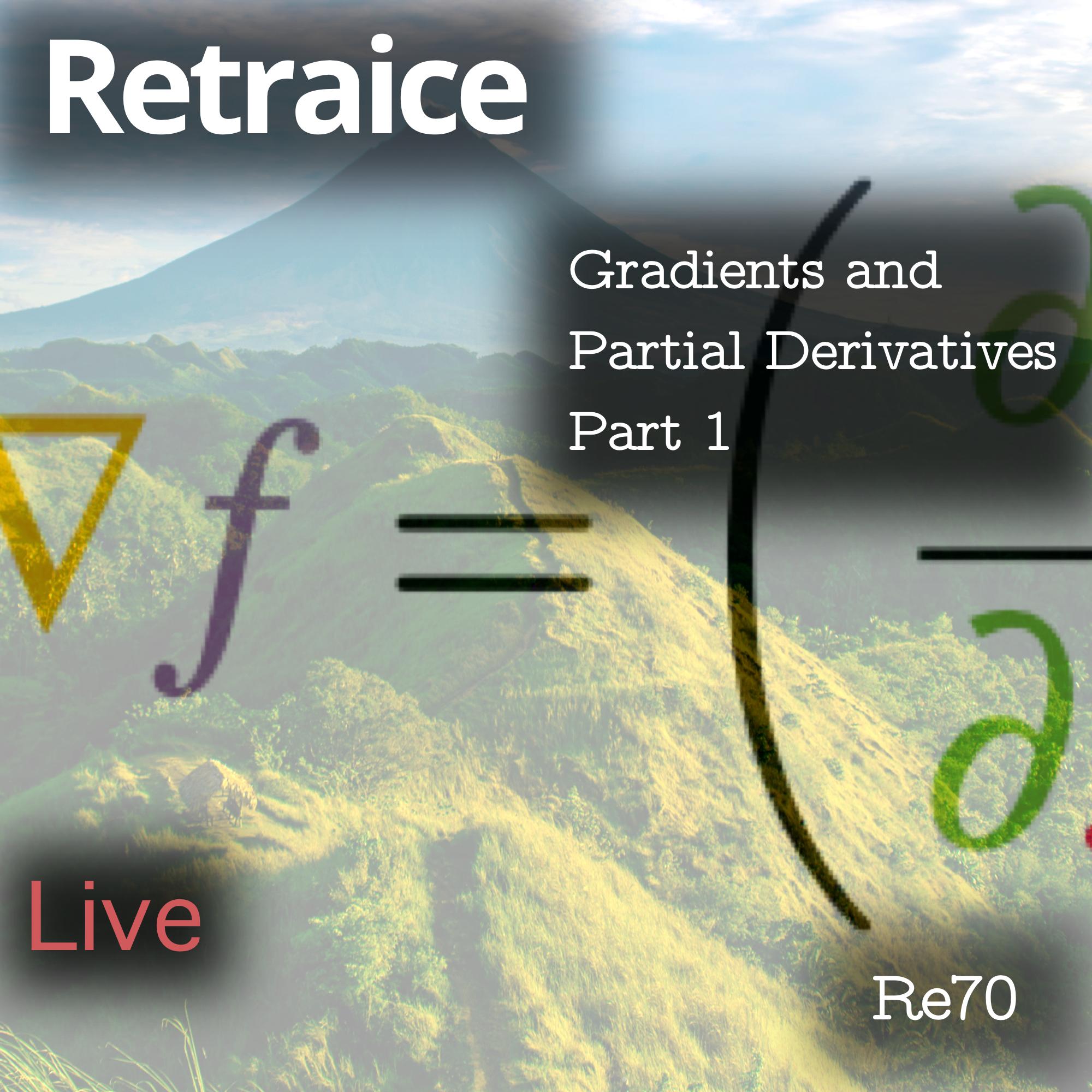 Re70: Gradients and Partial Derivatives Part 1 (AIMA4e pp. 119–122)