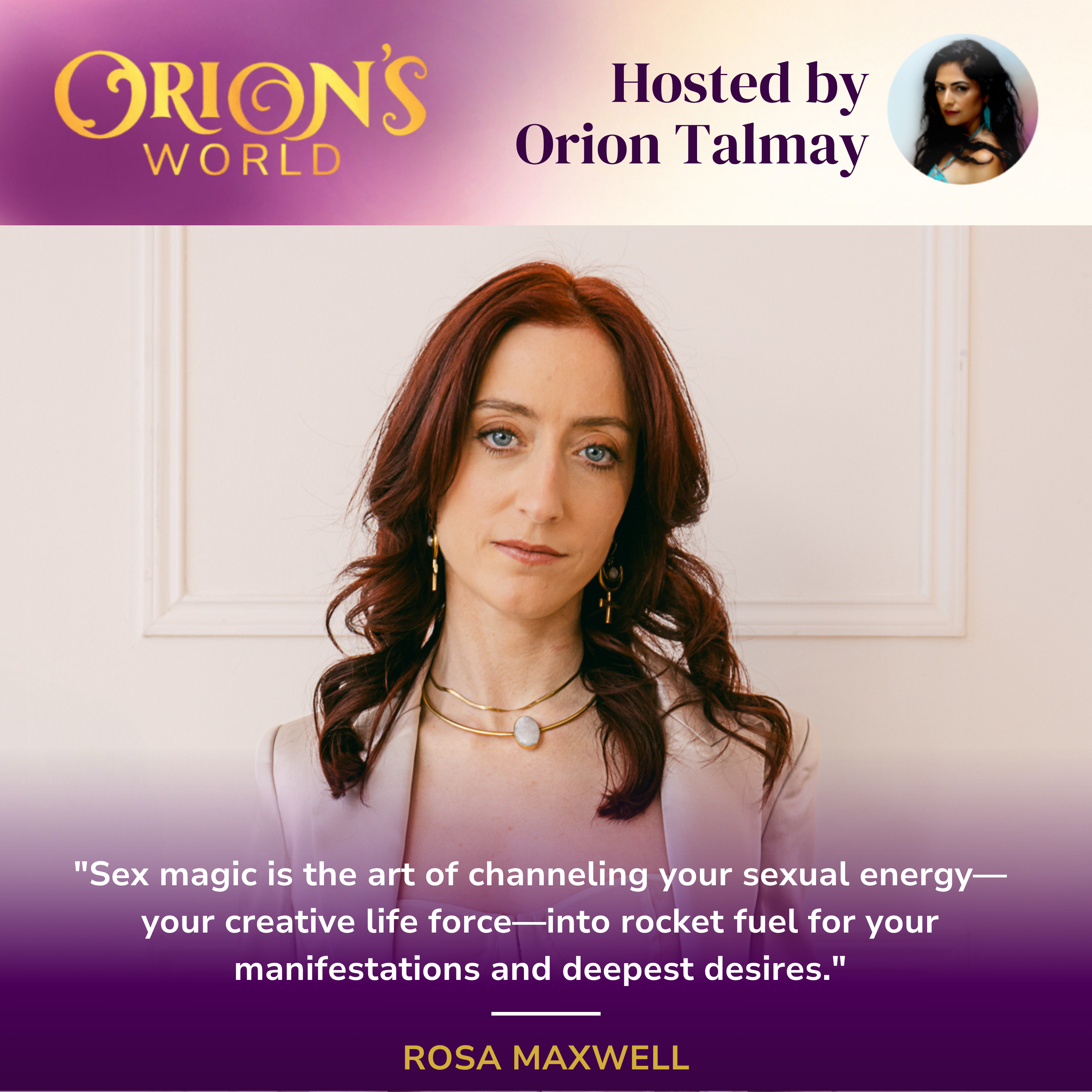 422. Sacred Liberation: Tantra's Modern Path to Freedom with Rosa Maxwell