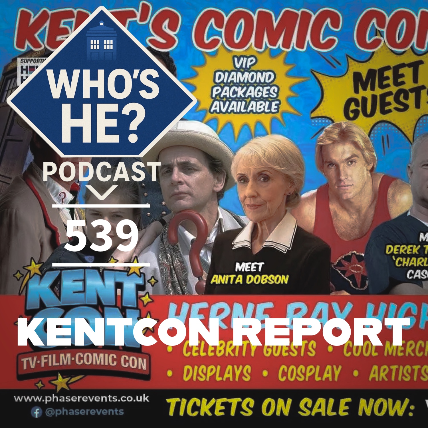 Who's He? Podcast 539 | KentCon Report