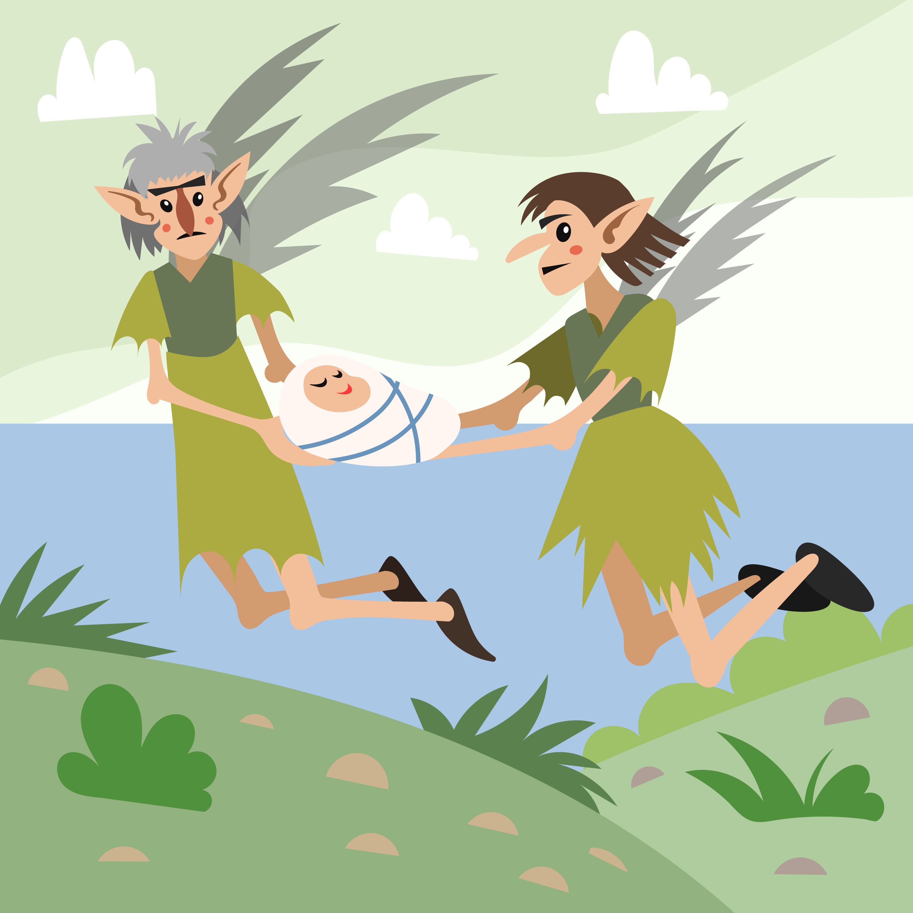 Discover How a Brave Lass Outwits Two Wicked Fairies-Storytelling Podcast for Kids-The Stolen Bairn:E202