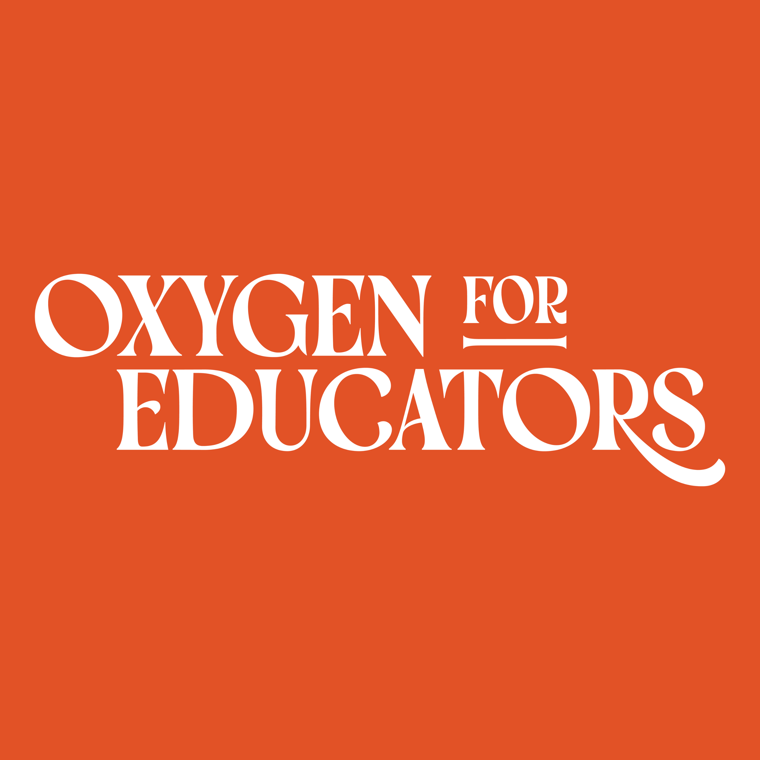 Oxygen for Educators