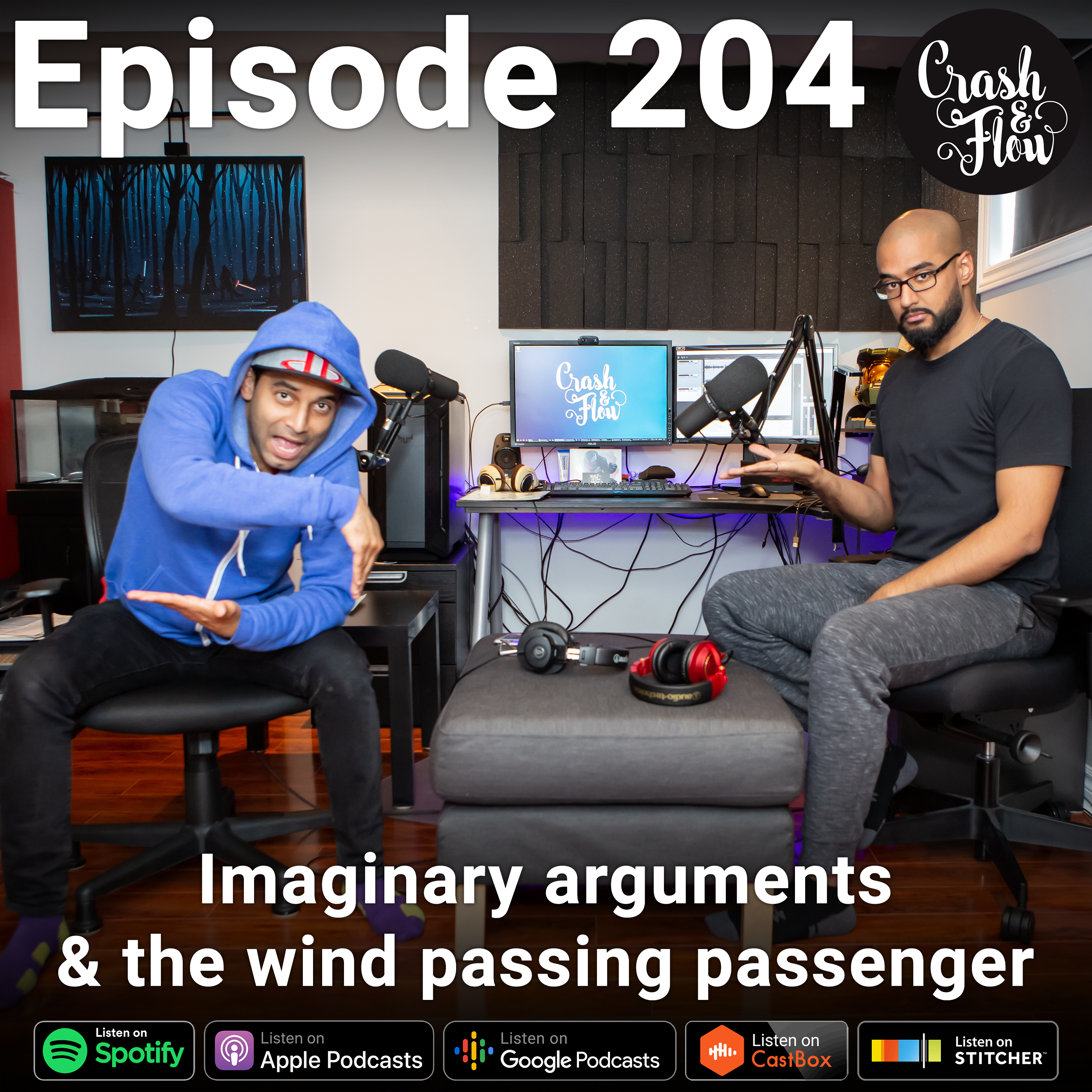 Episode 204 – Imaginary arguments & the wind passing passenger episode artwork