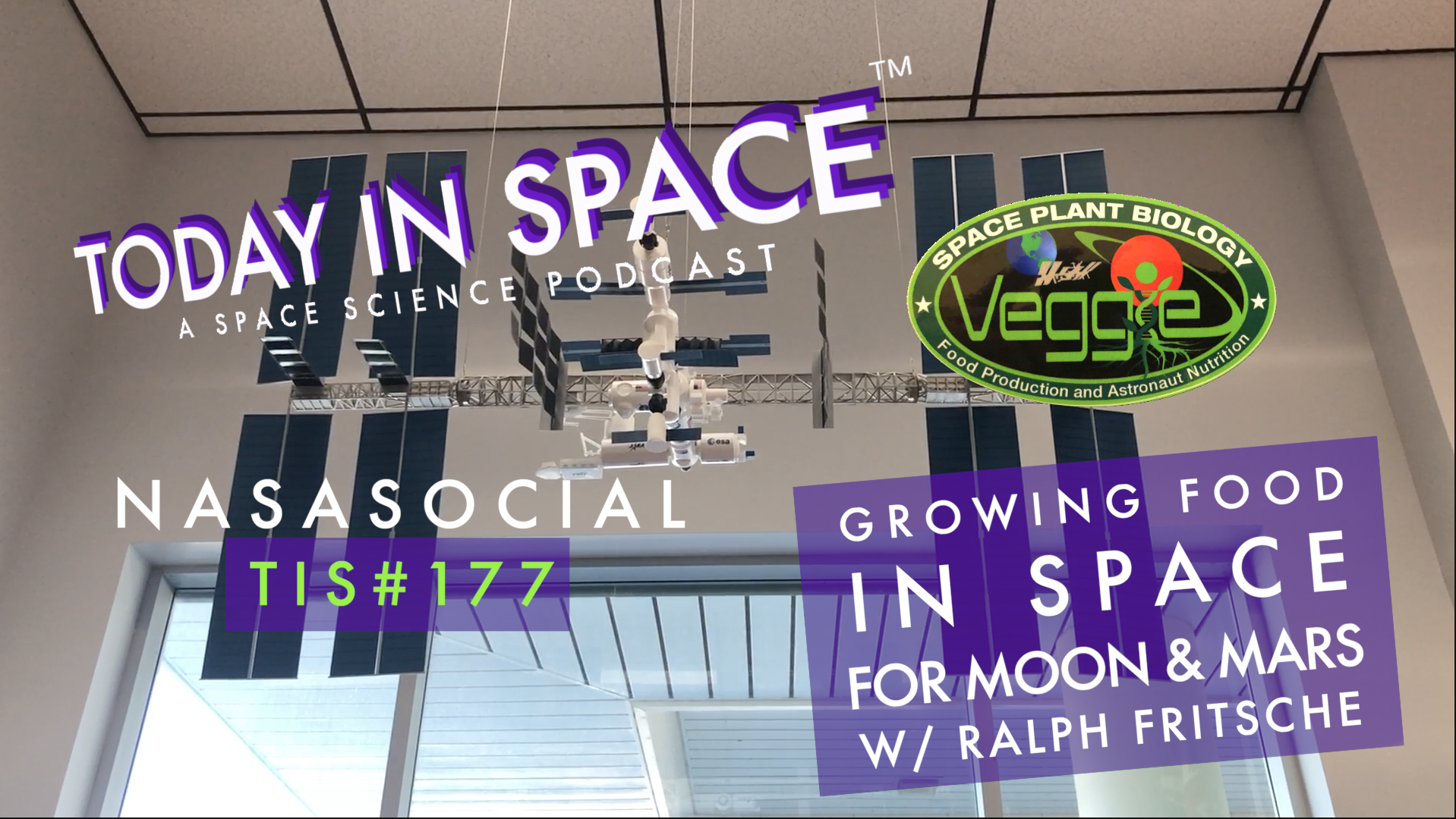 Growing food in space to prepare for Lunar and Martian Colonies | NASA Social Tour of the Veggie Lab TIS177
