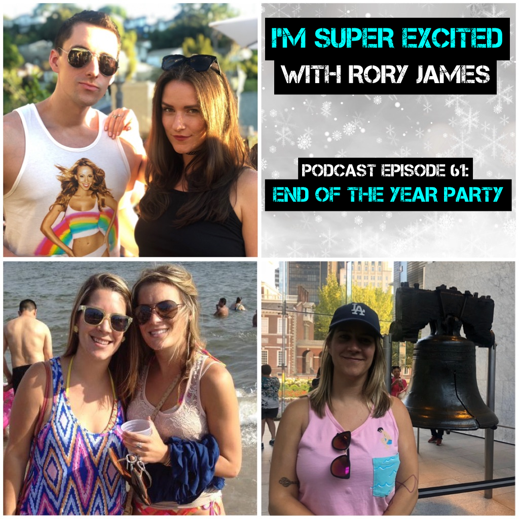 End Of The Year Party - Topics: New Year’s Eve, 2019, Award Shows, Cheese Spreads, Candles, British Accents, Long Flights, Driving Cross Country, Impeachment, Awkward Photos, Getting Hotter