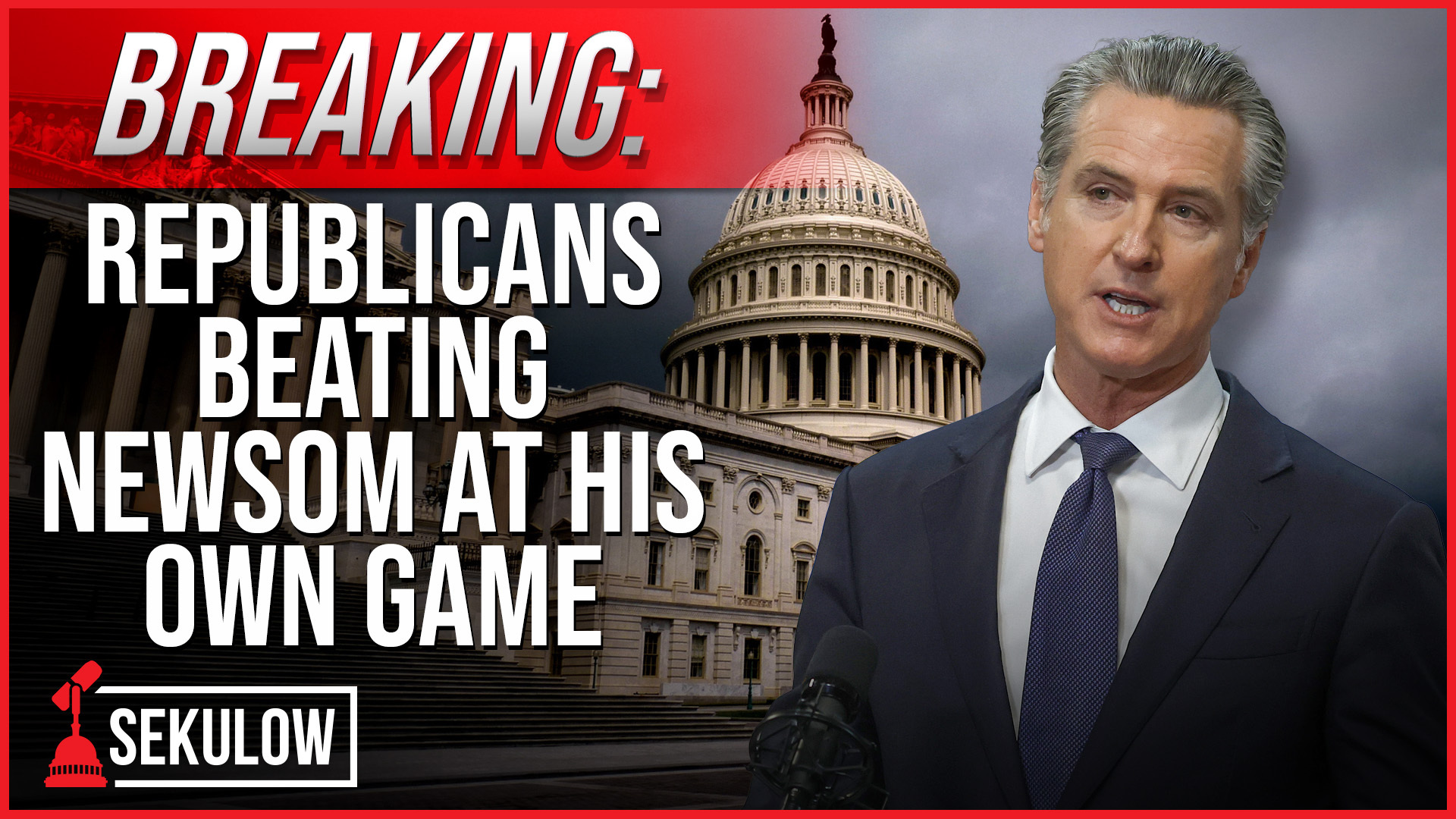 BREAKING: Republicans Beating Newsom at His Own Game