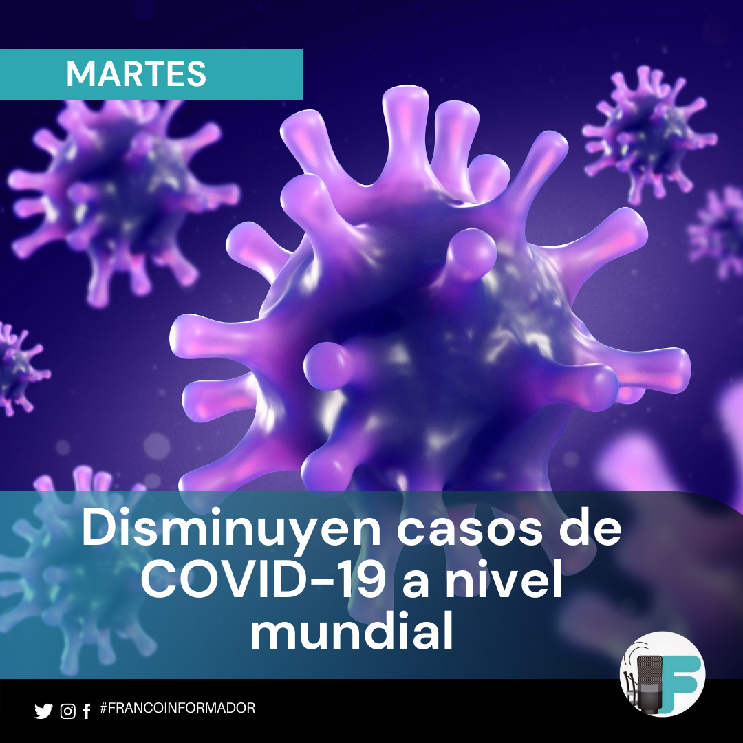 Disminuyen casos de COVID-19 a nivel mundial. episode artwork