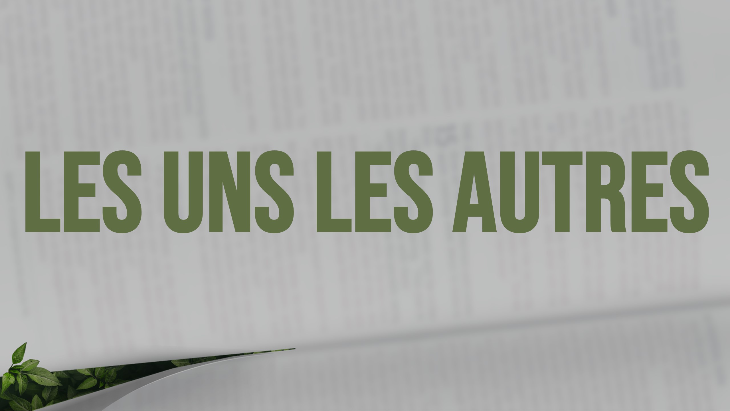 Un pour tous, tous pour un