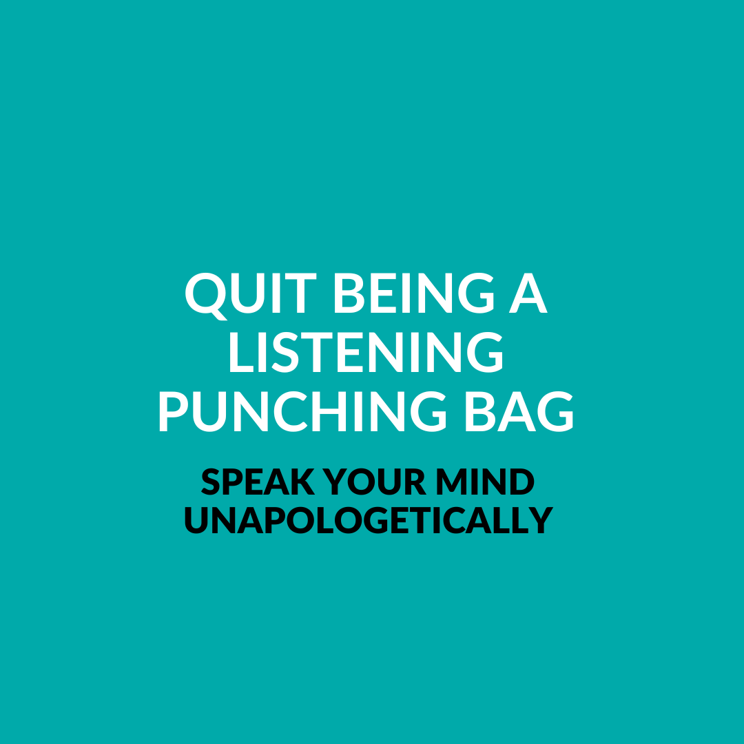 cover of episode Are You A Listening Punching Bag? Then Stop Being A Better Listener